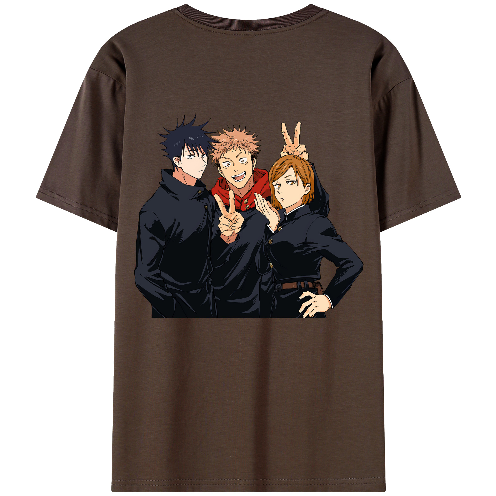 （画像用） 呪術廻戦 Jujutsu Kaisen 綿100％半袖Tシャツ（背面プリント）