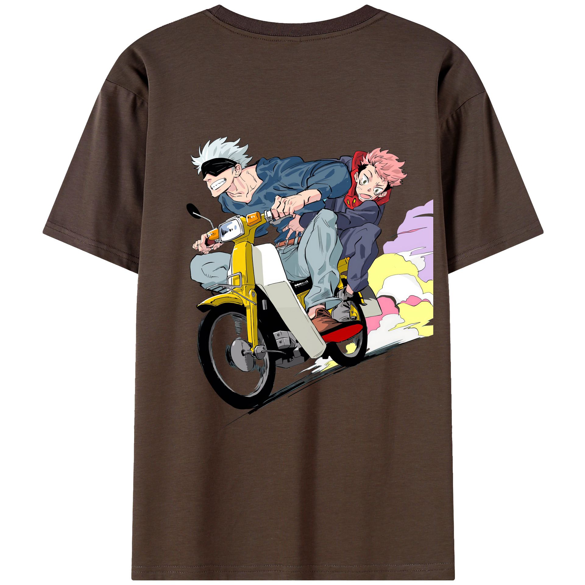 （画像用） 呪術廻戦 Jujutsu Kaisen 綿100％半袖Tシャツ（背面プリント）