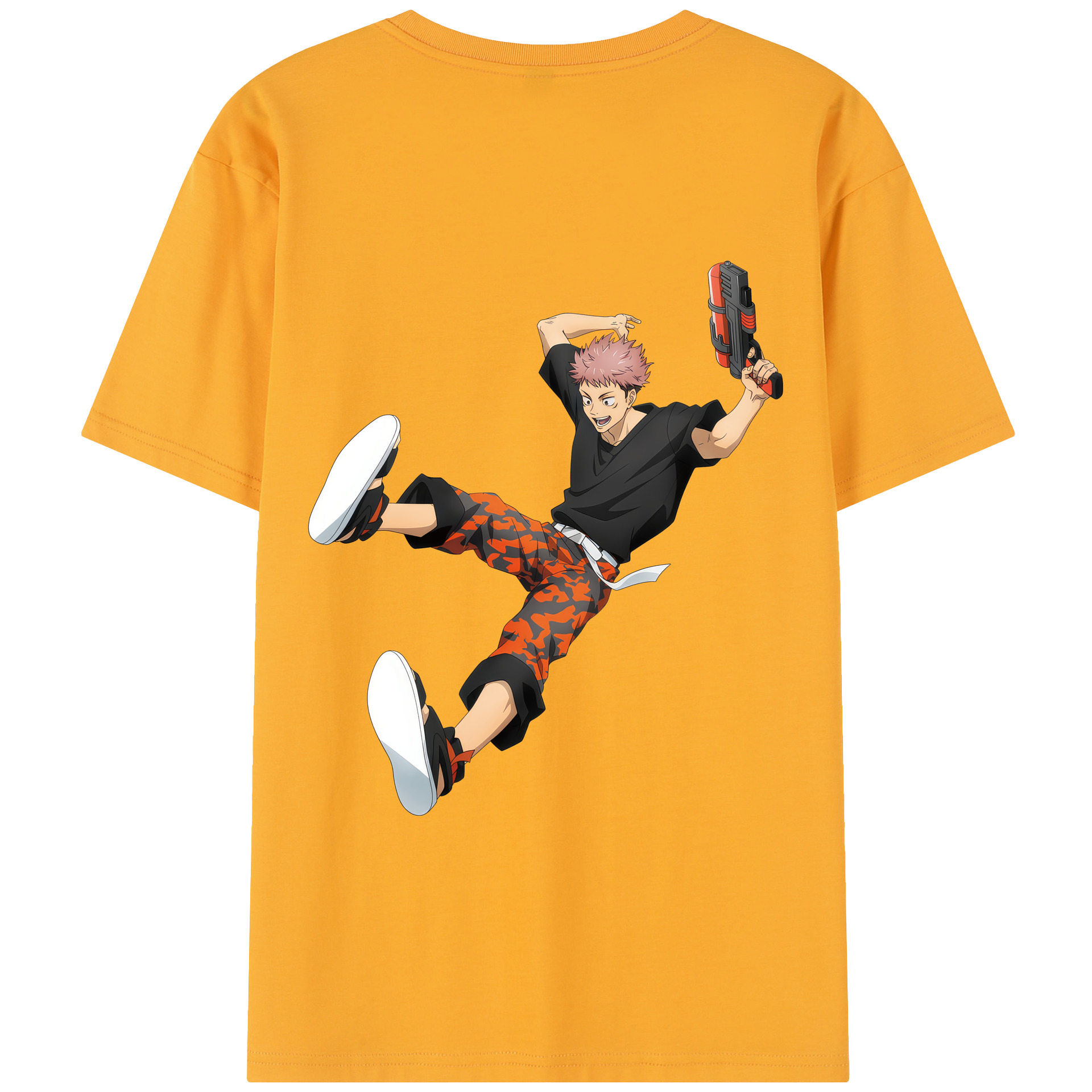 （画像用） 呪術廻戦 Jujutsu Kaisen 綿100％半袖Tシャツ（背面プリント）