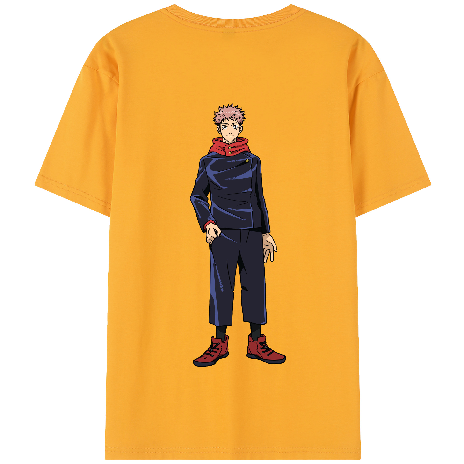 （画像用） 呪術廻戦 Jujutsu Kaisen 綿100％半袖Tシャツ（背面プリント）