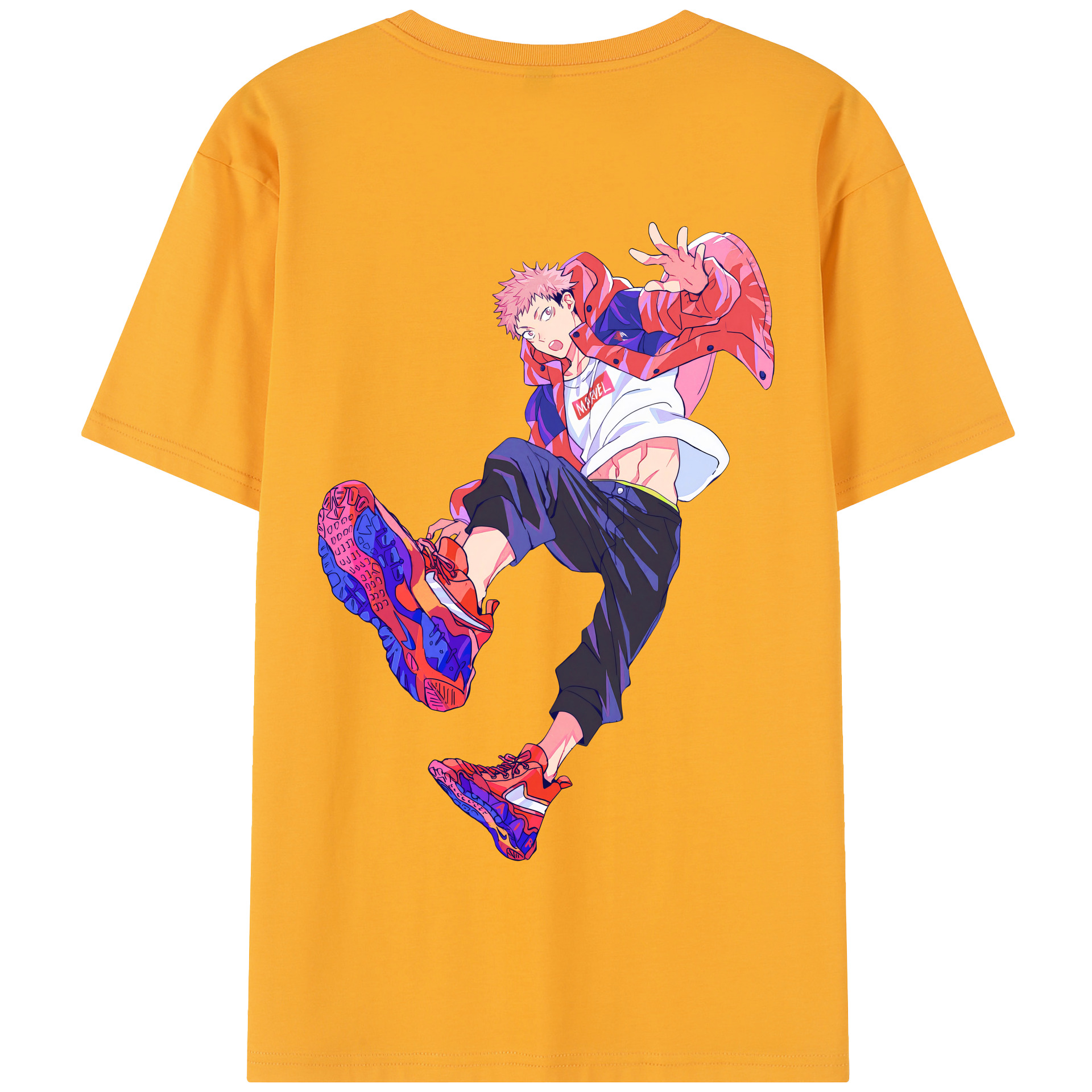 （画像用） 呪術廻戦 Jujutsu Kaisen 綿100％半袖Tシャツ（背面プリント）