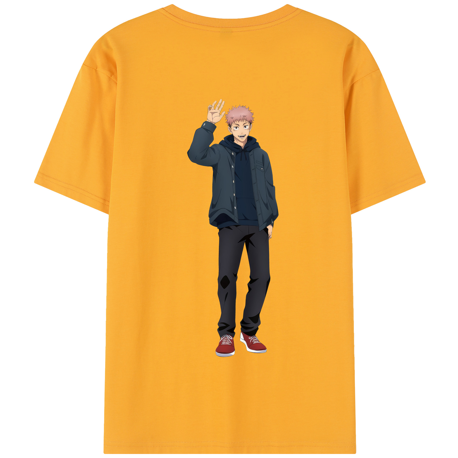 （画像用） 呪術廻戦 Jujutsu Kaisen 綿100％半袖Tシャツ（背面プリント）