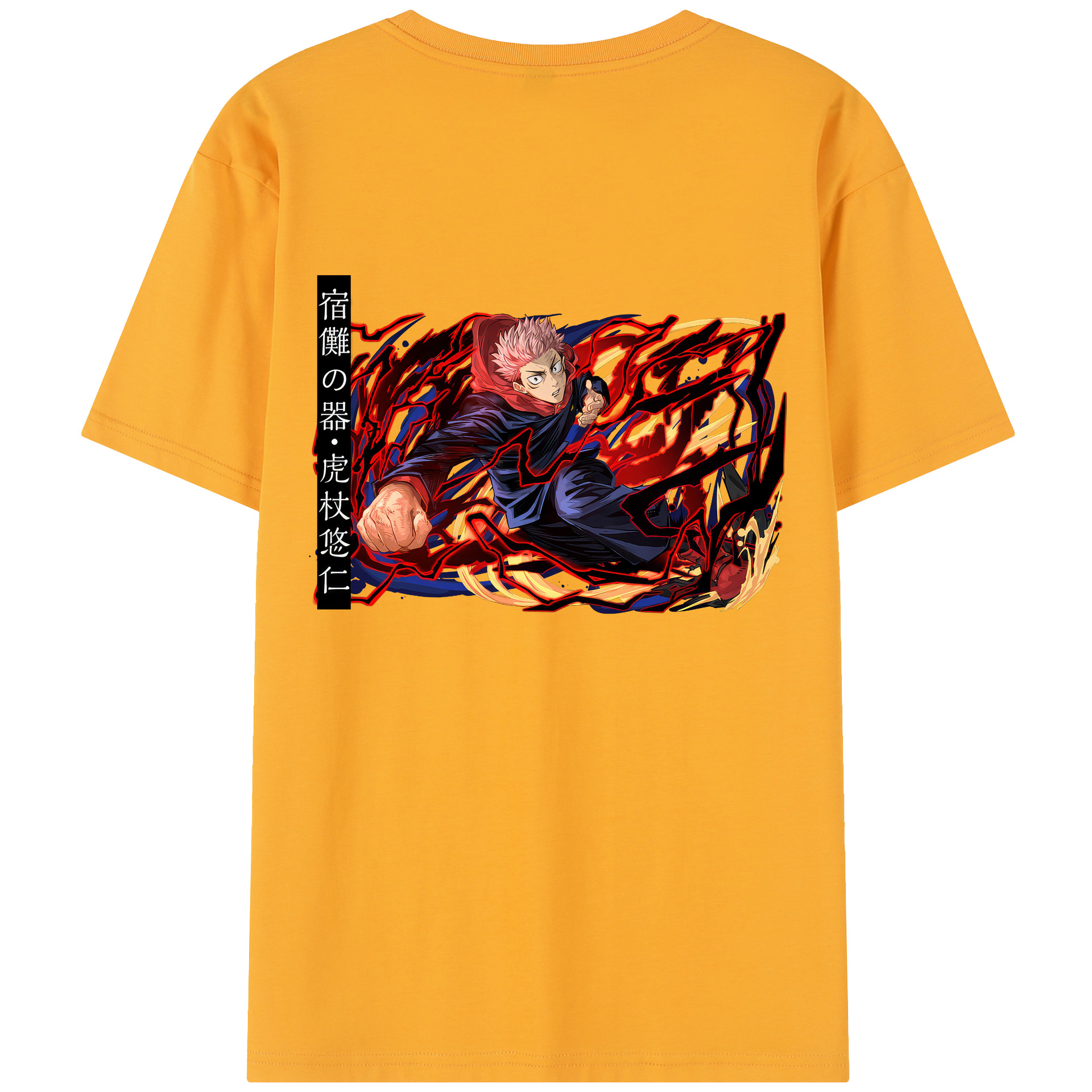 （画像用） 呪術廻戦 Jujutsu Kaisen 綿100％半袖Tシャツ（背面プリント）