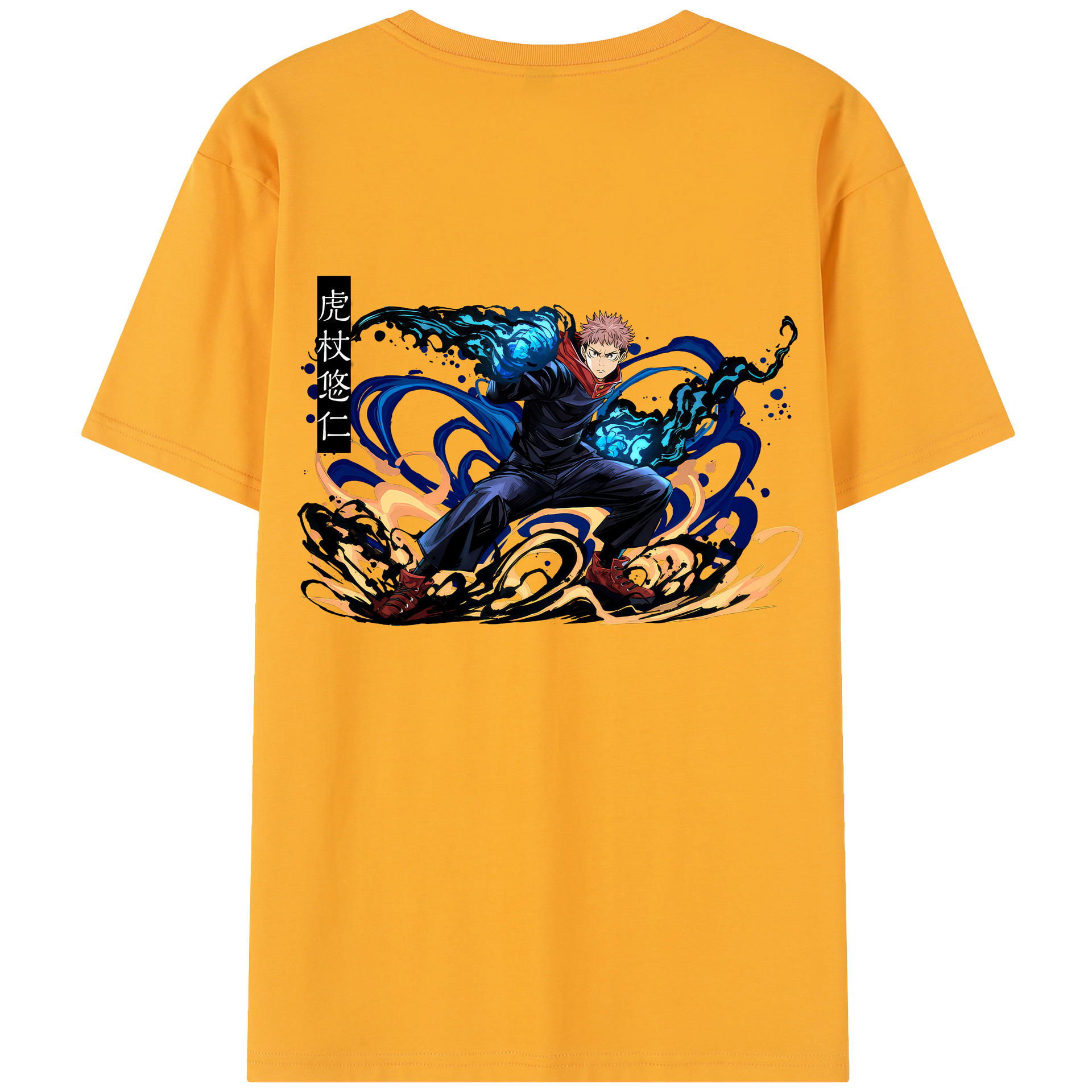 （画像用） 呪術廻戦 Jujutsu Kaisen 綿100％半袖Tシャツ（背面プリント）
