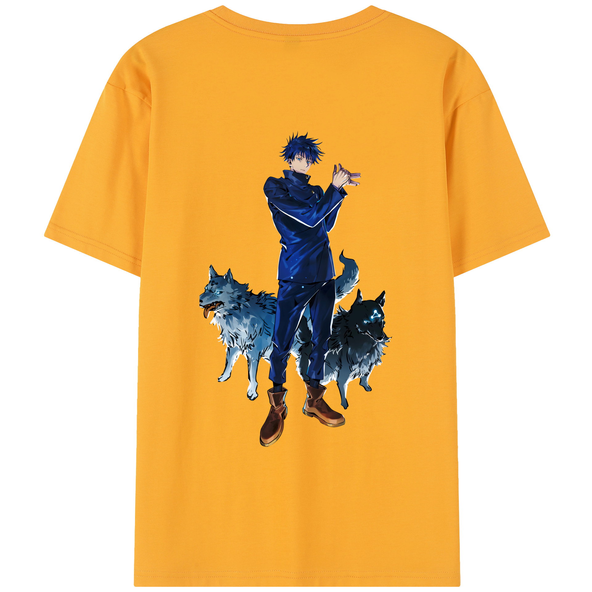 （画像用） 呪術廻戦 Jujutsu Kaisen 綿100％半袖Tシャツ（背面プリント）