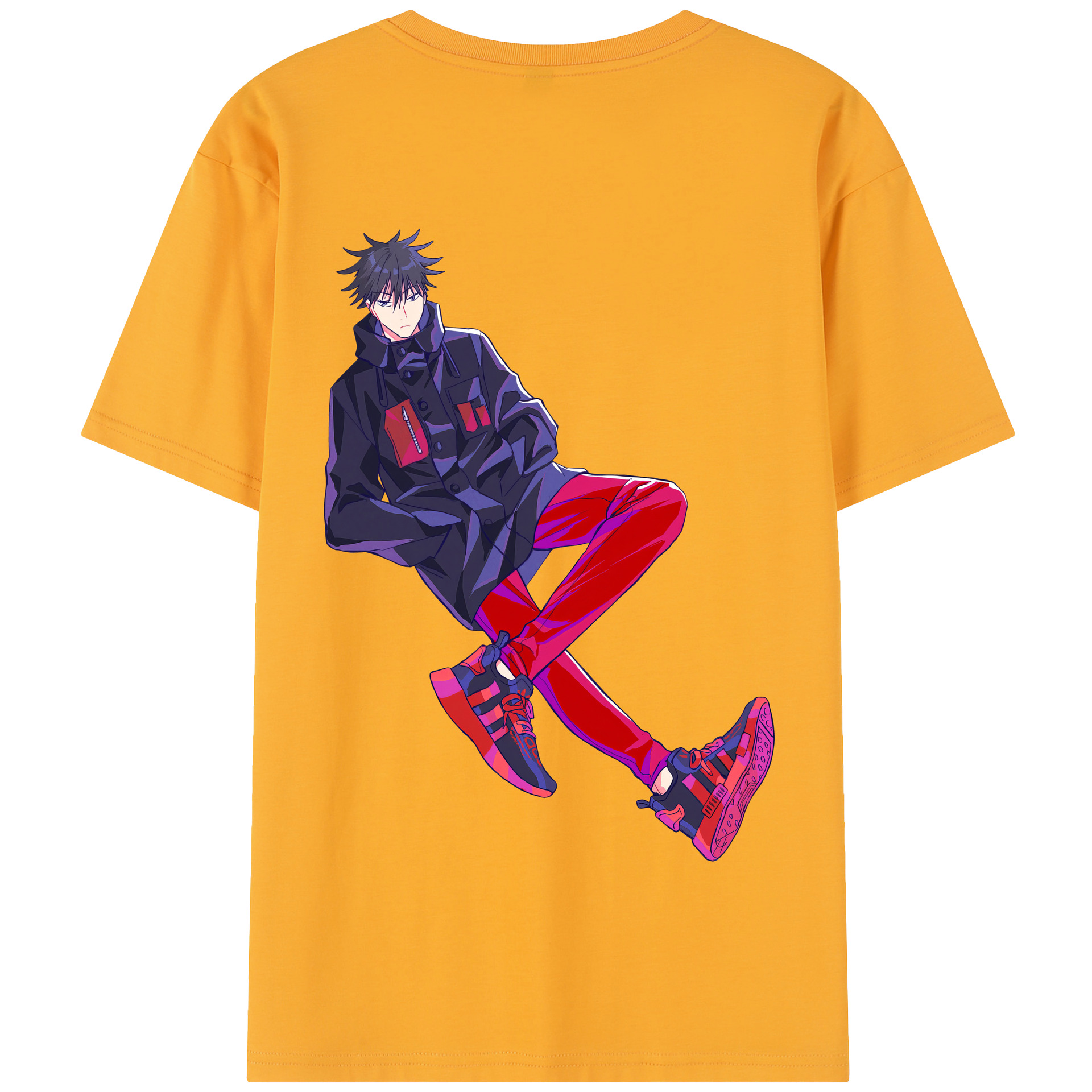 （画像用） 呪術廻戦 Jujutsu Kaisen 綿100％半袖Tシャツ（背面プリント）