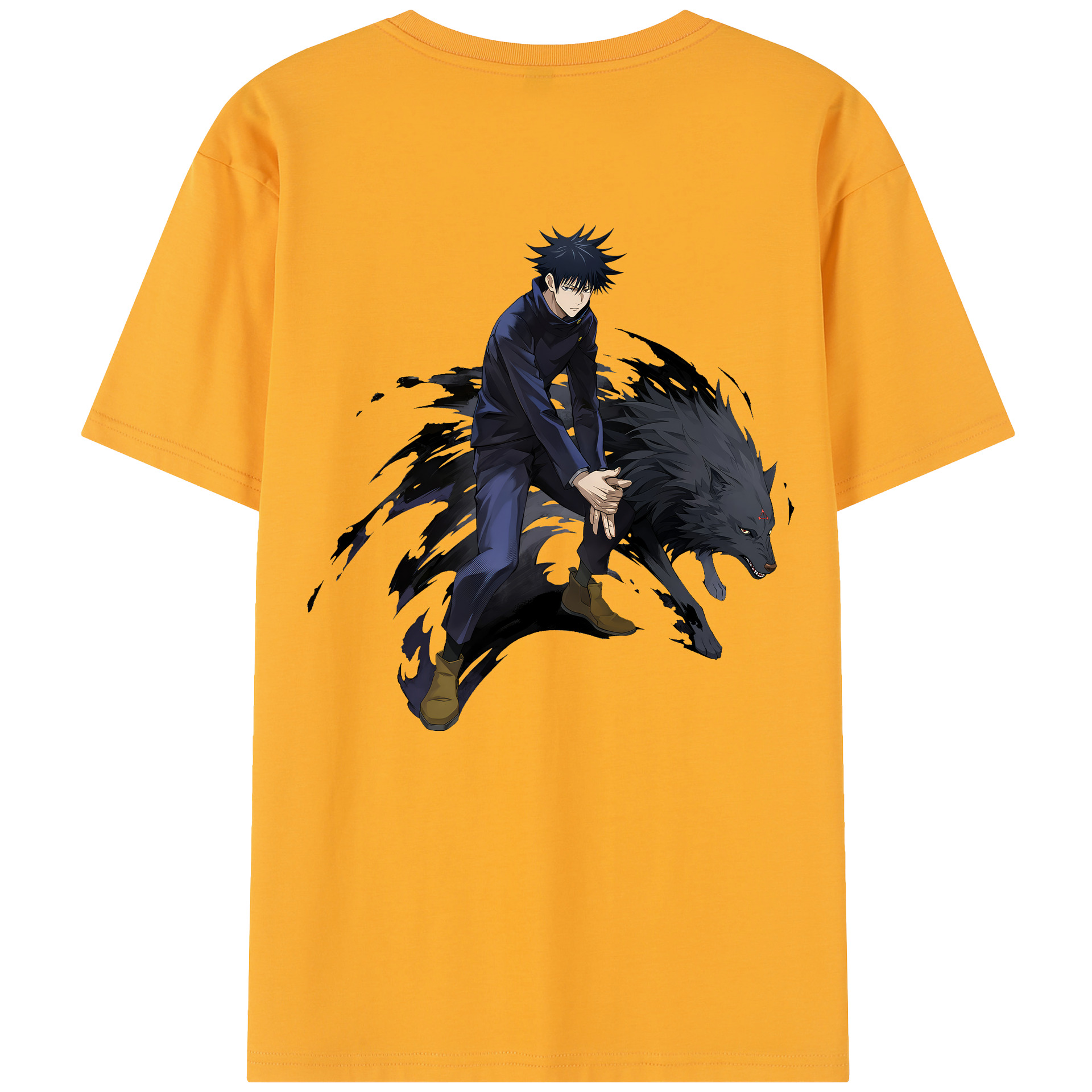 （画像用） 呪術廻戦 Jujutsu Kaisen 綿100％半袖Tシャツ（背面プリント）