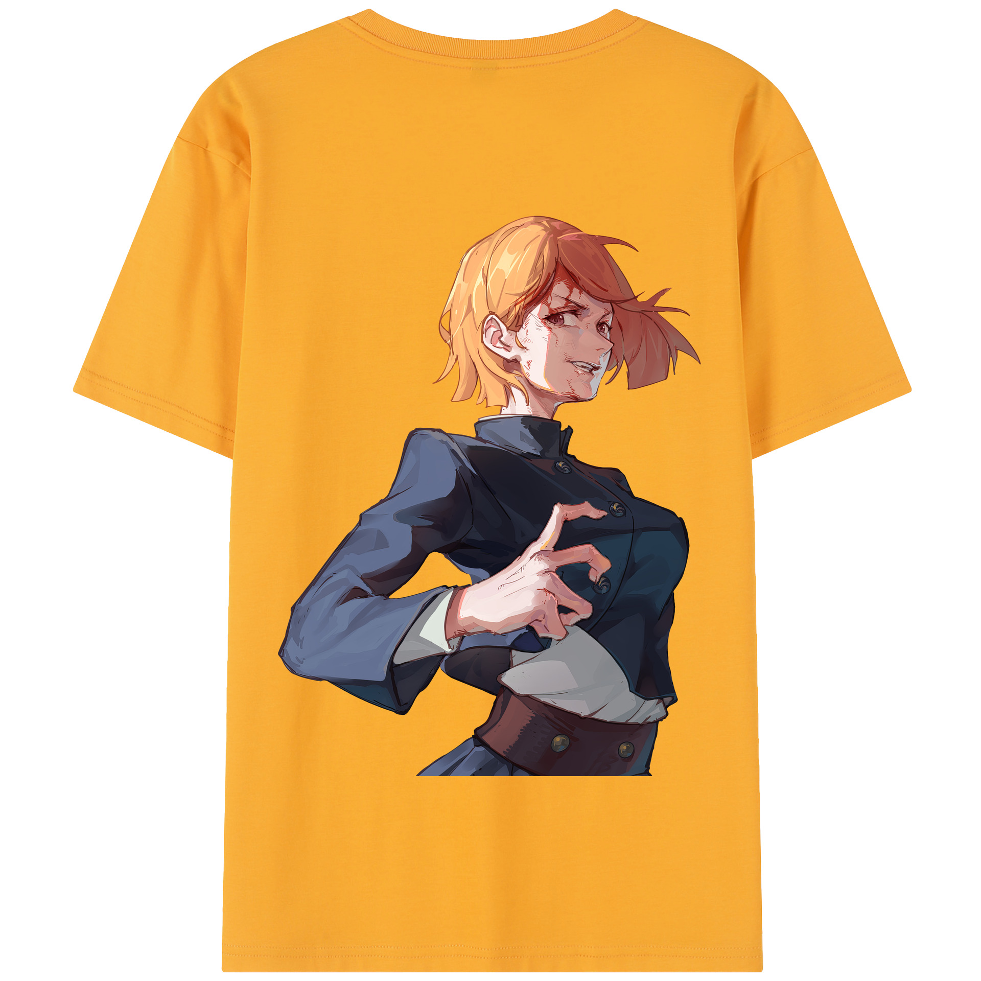（画像用） 呪術廻戦 Jujutsu Kaisen 綿100％半袖Tシャツ（背面プリント）