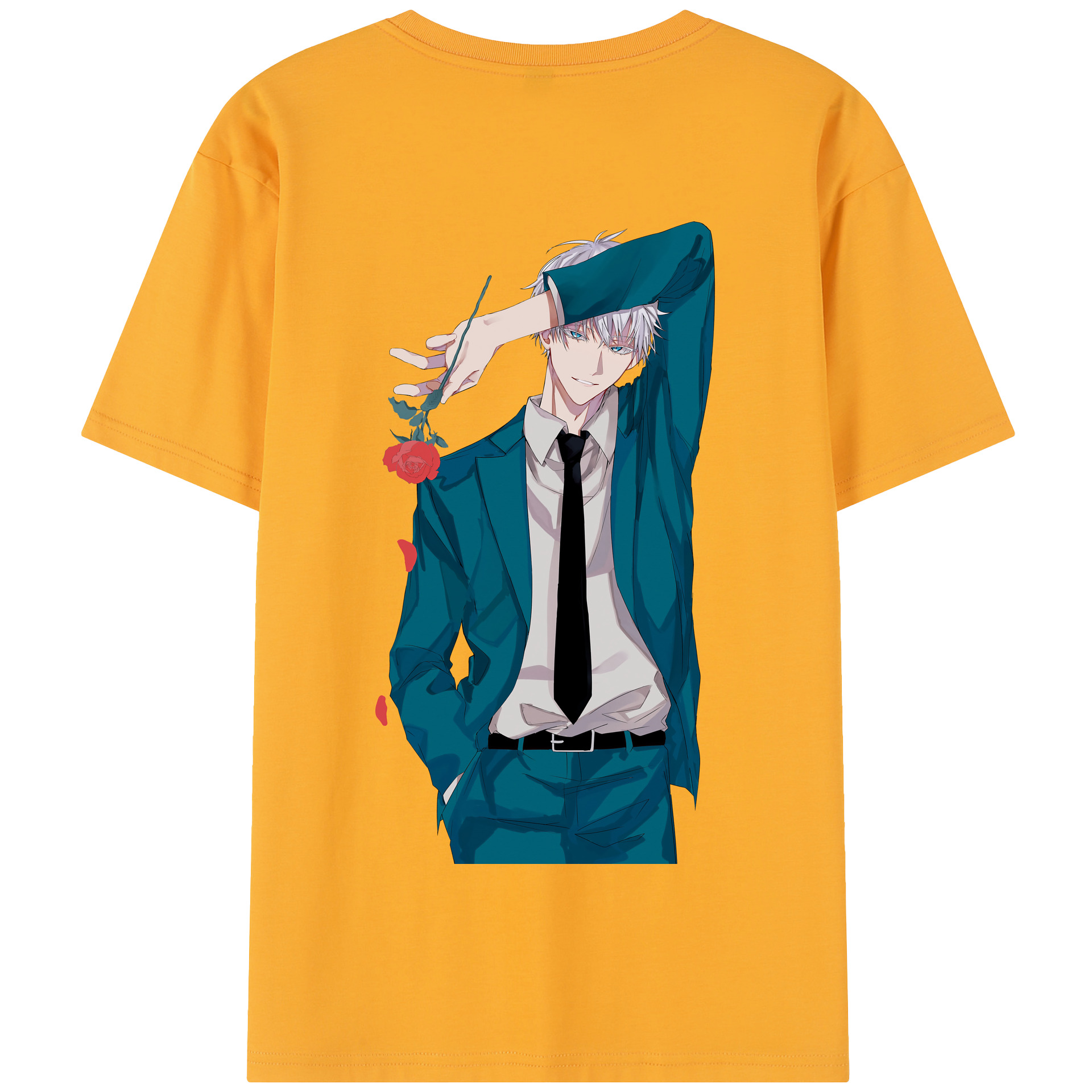 （画像用） 呪術廻戦 Jujutsu Kaisen 綿100％半袖Tシャツ（背面プリント）