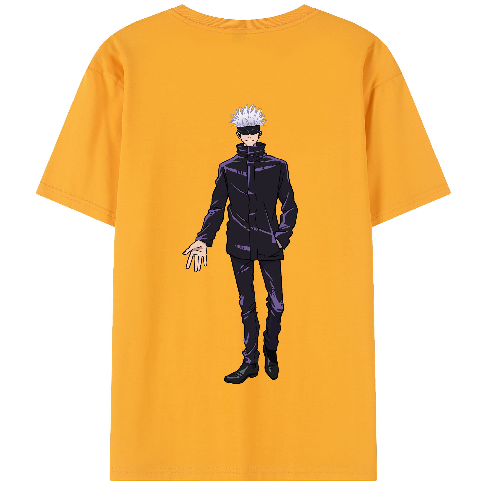 （画像用） 呪術廻戦 Jujutsu Kaisen 綿100％半袖Tシャツ（背面プリント）