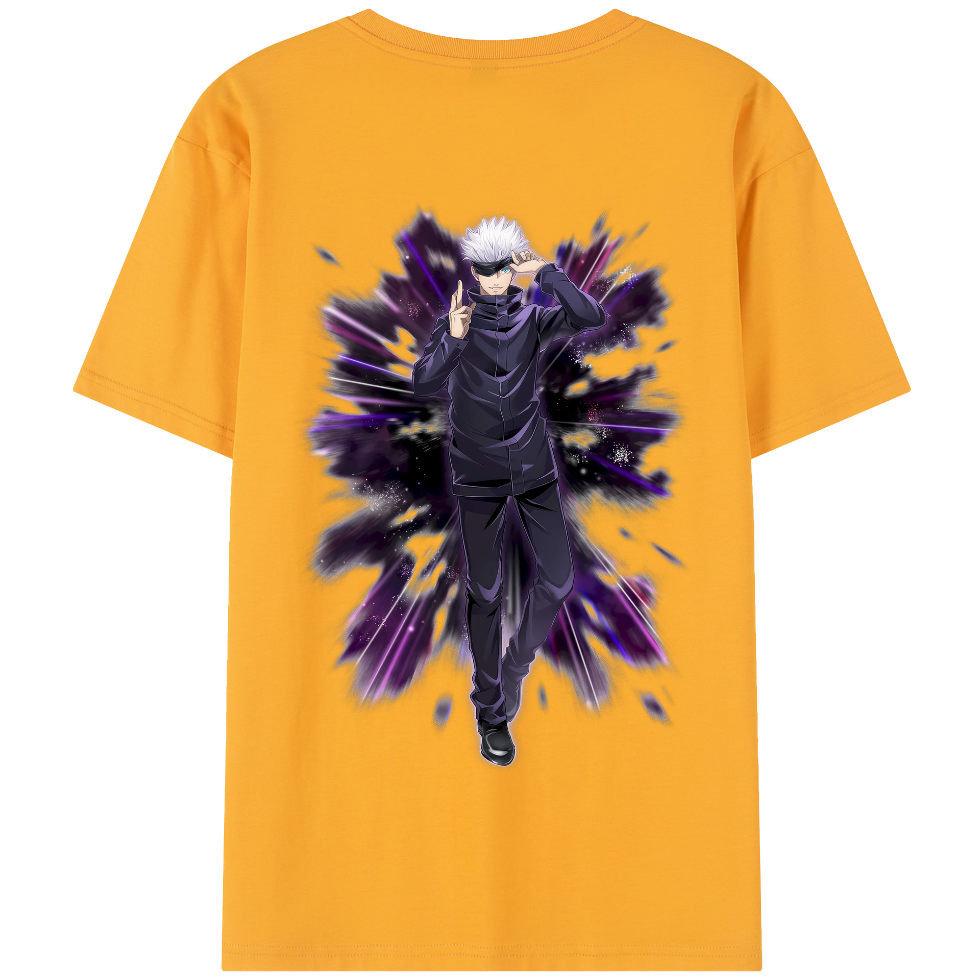 （画像用） 呪術廻戦 Jujutsu Kaisen 綿100％半袖Tシャツ（背面プリント）