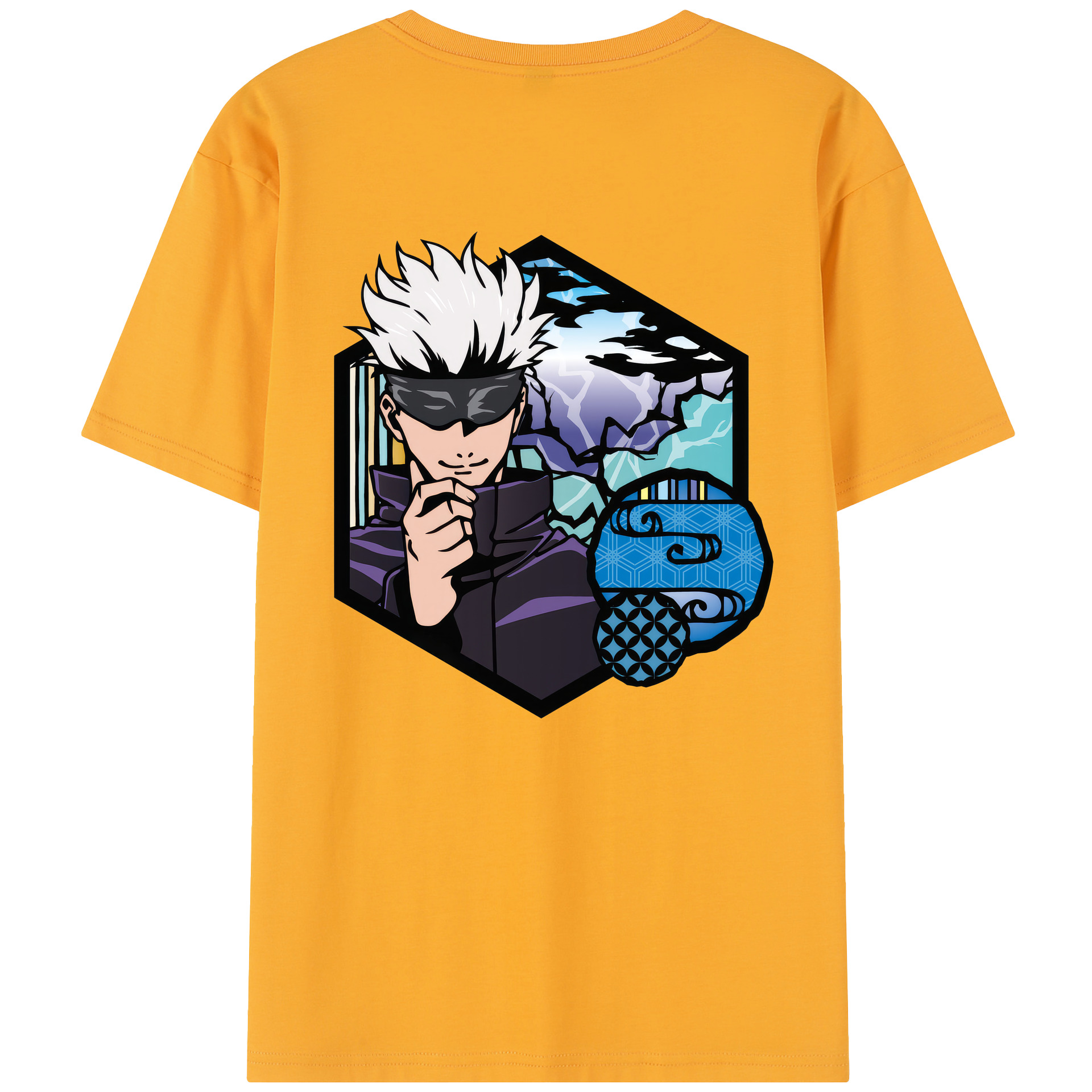 （画像用） 呪術廻戦 Jujutsu Kaisen 綿100％半袖Tシャツ（背面プリント）