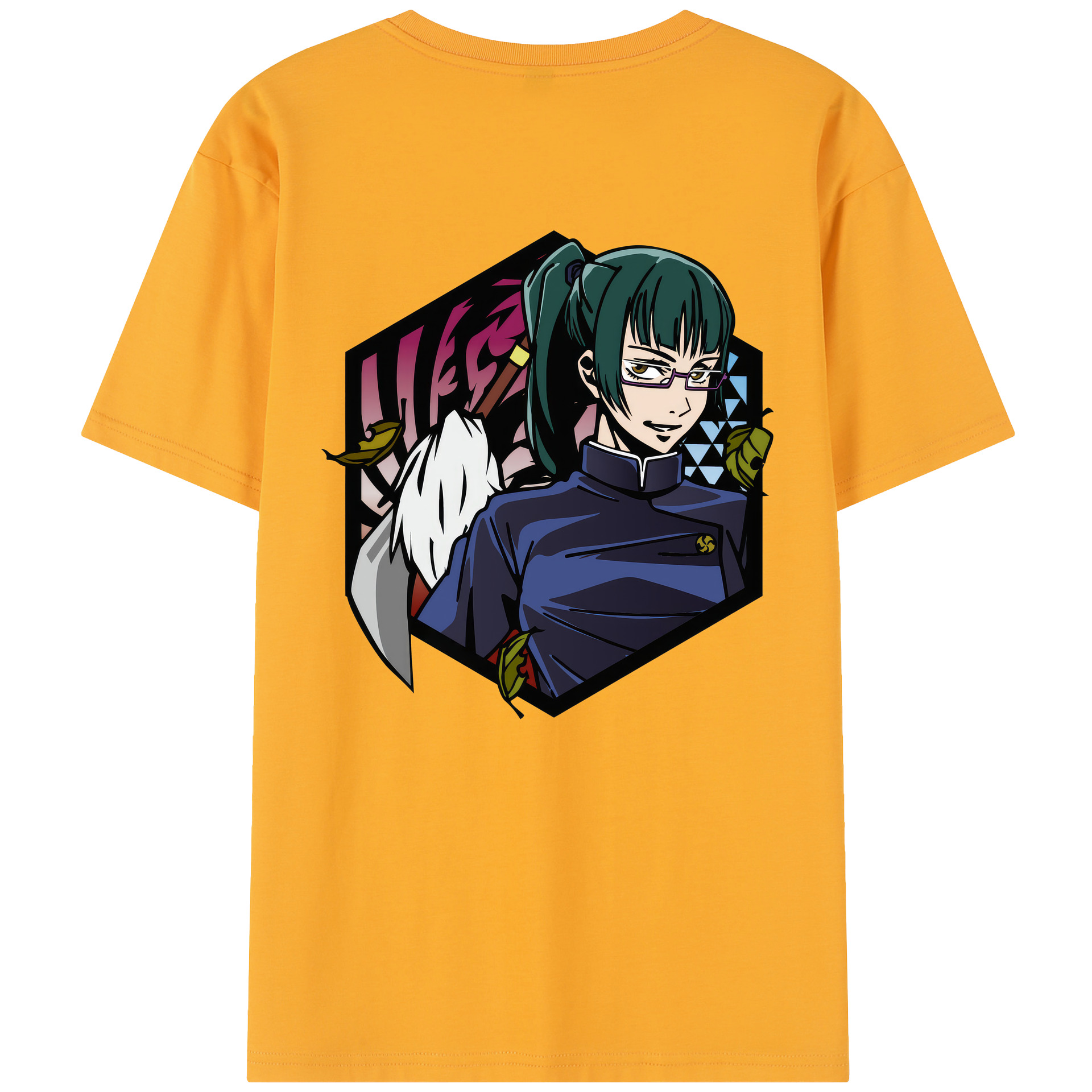 （画像用） 呪術廻戦 Jujutsu Kaisen 綿100％半袖Tシャツ（背面プリント）
