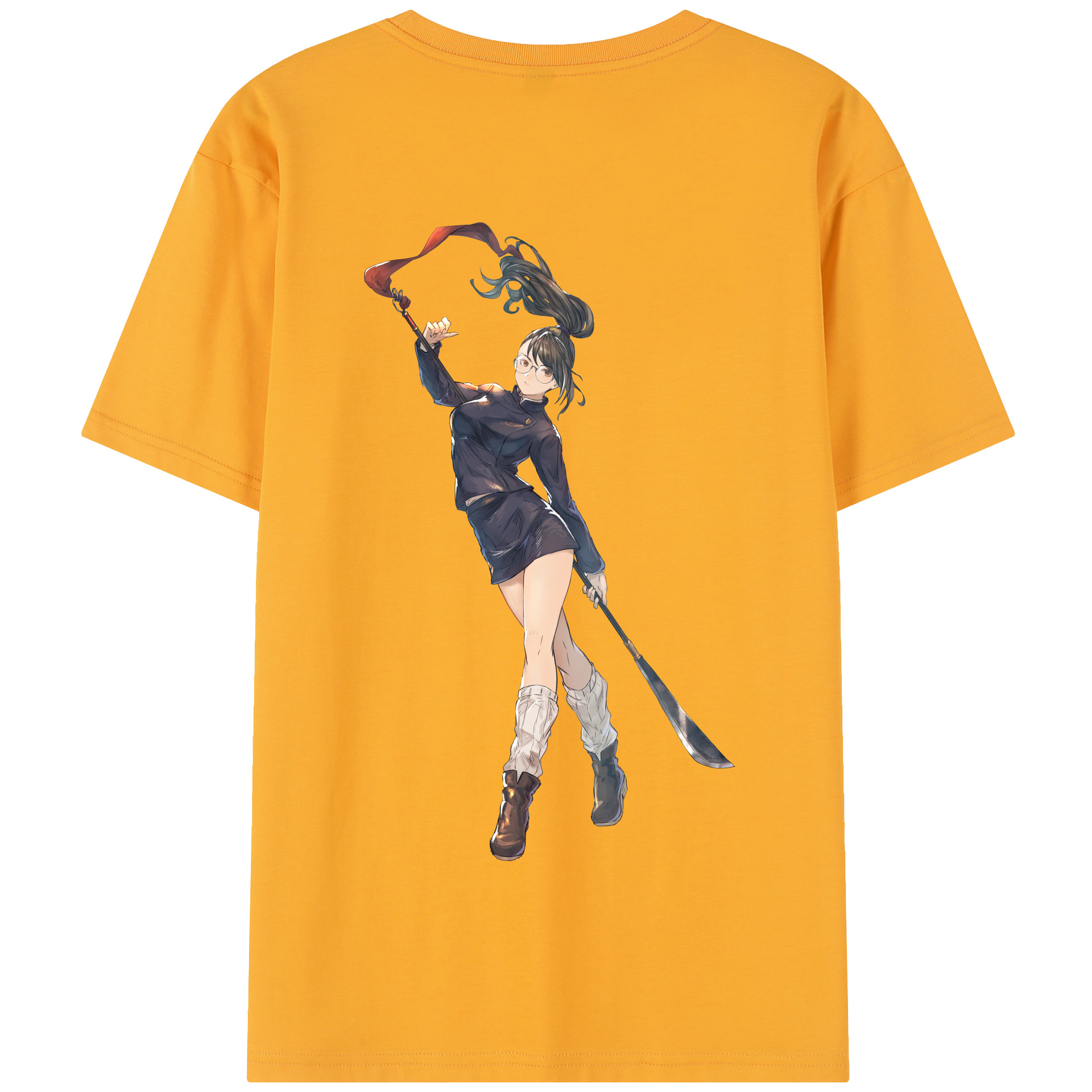 （画像用） 呪術廻戦 Jujutsu Kaisen 綿100％半袖Tシャツ（背面プリント）