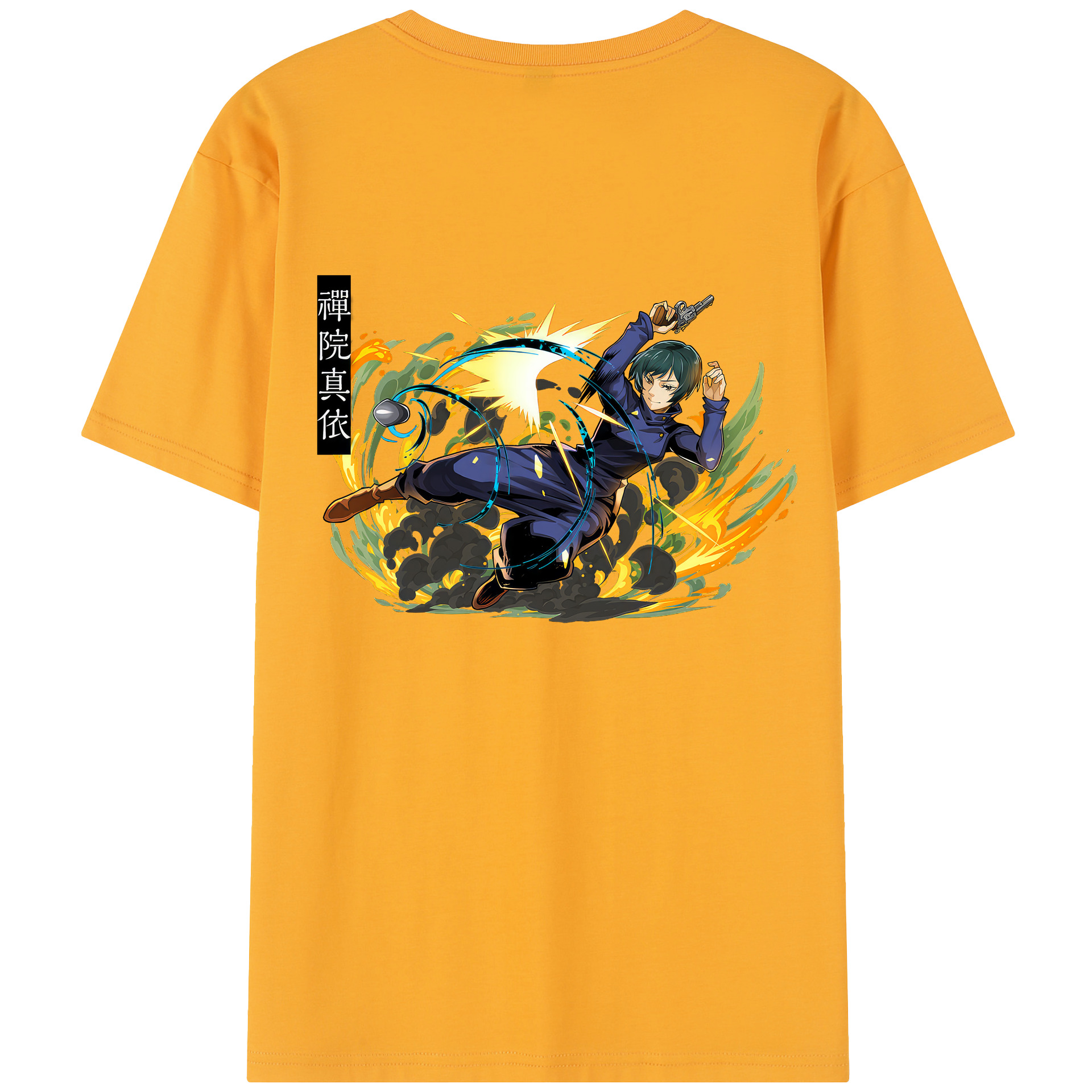 （画像用） 呪術廻戦 Jujutsu Kaisen 綿100％半袖Tシャツ（背面プリント）
