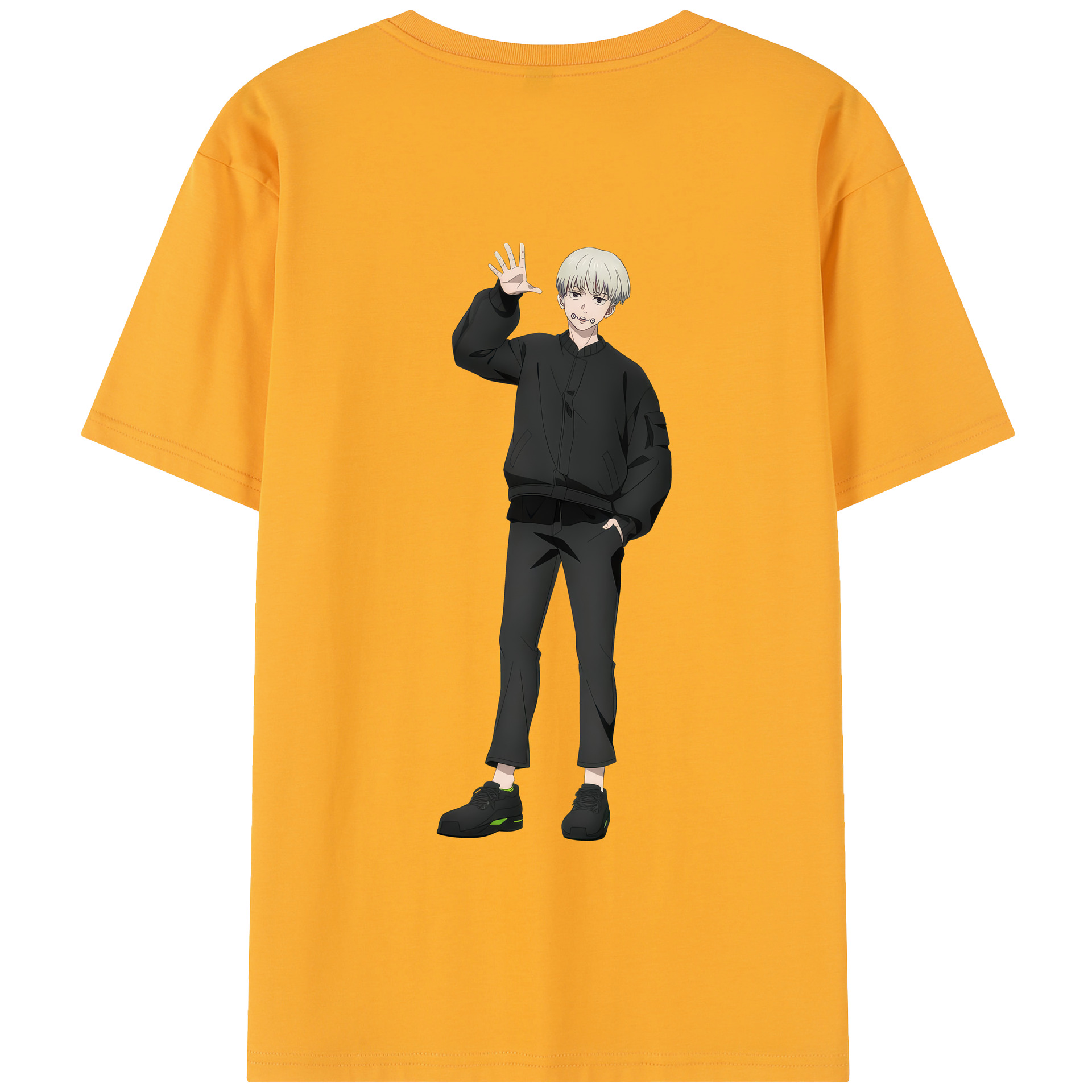 （画像用） 呪術廻戦 Jujutsu Kaisen 綿100％半袖Tシャツ（背面プリント）