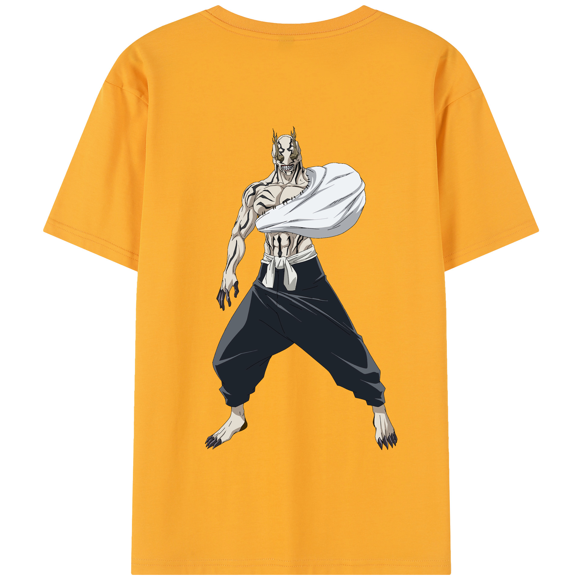 （画像用） 呪術廻戦 Jujutsu Kaisen 綿100％半袖Tシャツ（背面プリント）