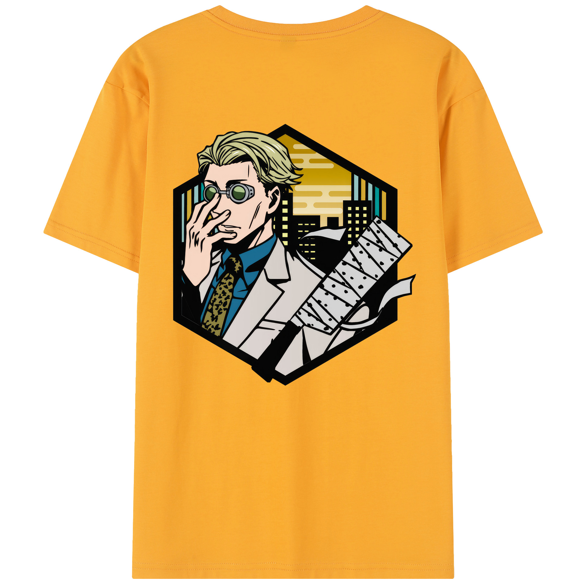 （画像用） 呪術廻戦 Jujutsu Kaisen 綿100％半袖Tシャツ（背面プリント）