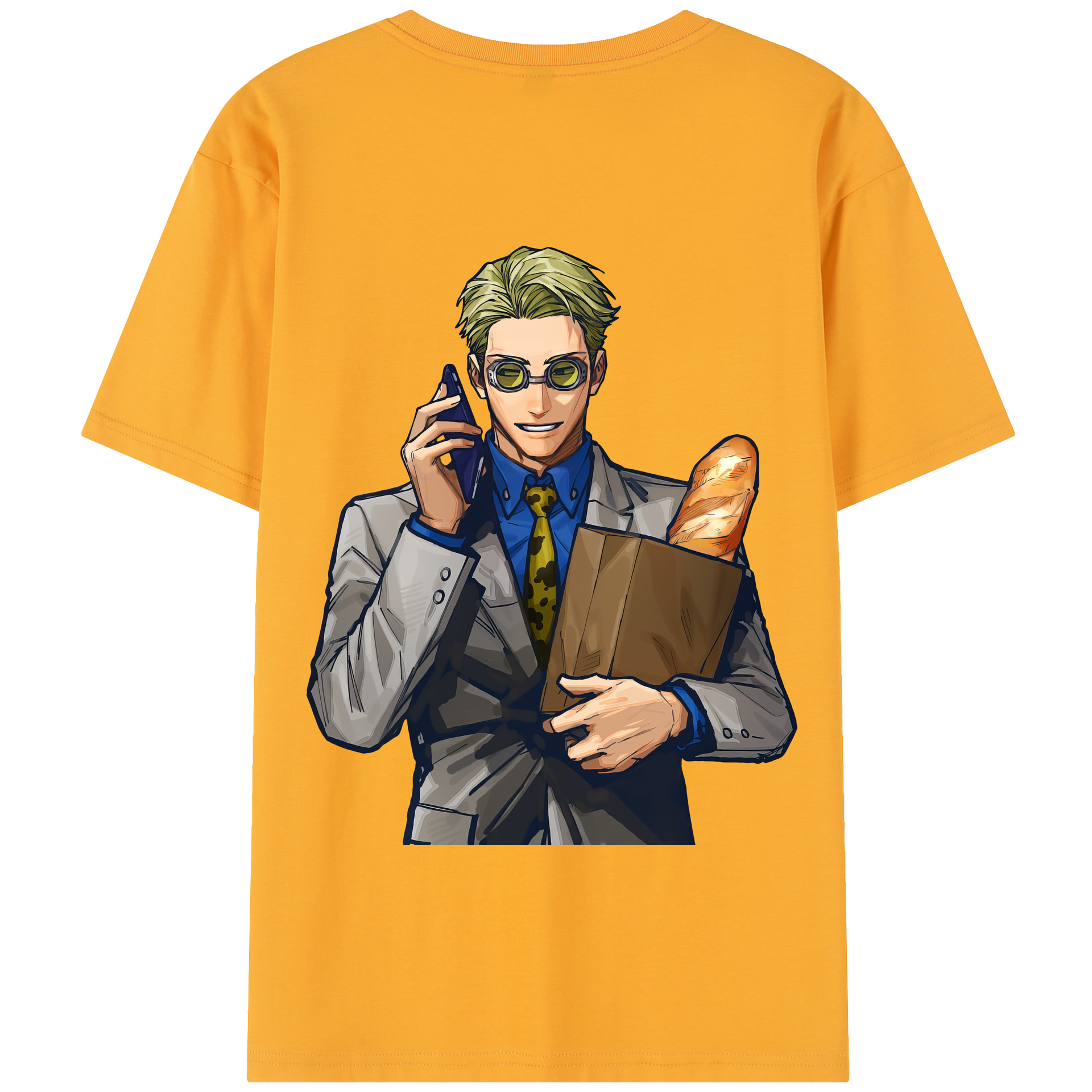 （画像用） 呪術廻戦 Jujutsu Kaisen 綿100％半袖Tシャツ（背面プリント）