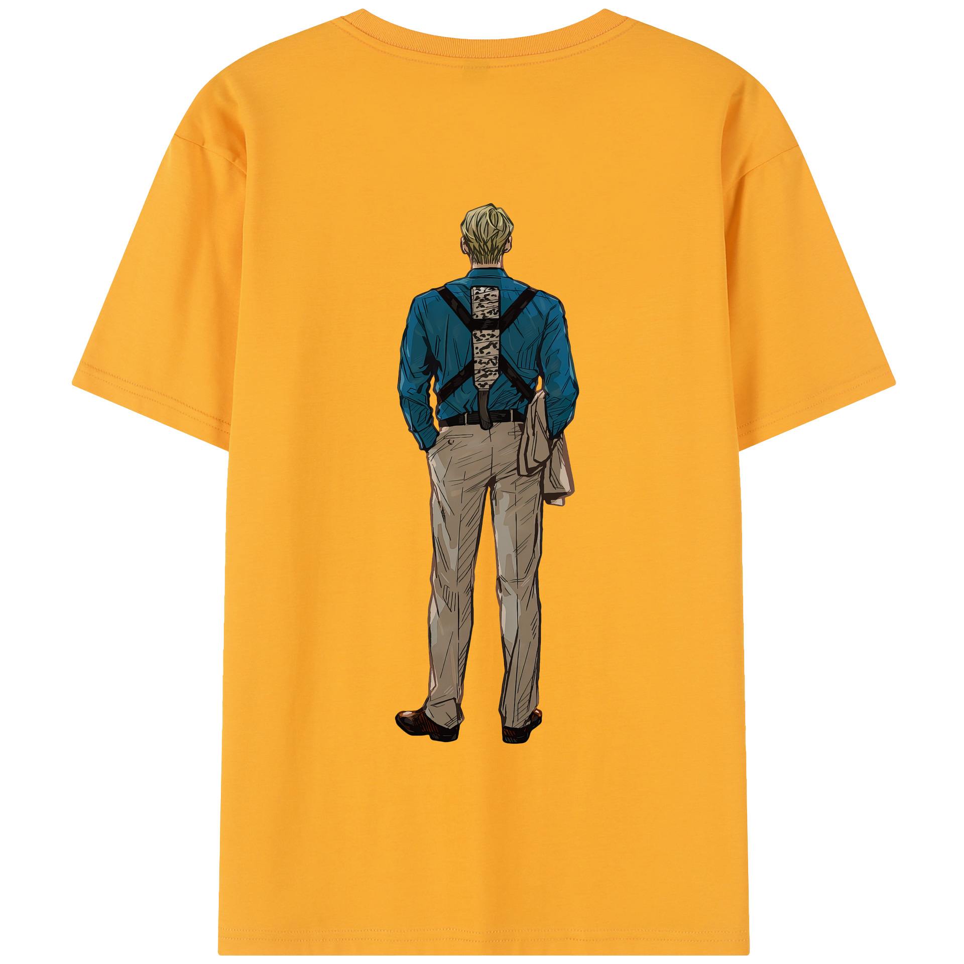 （画像用） 呪術廻戦 Jujutsu Kaisen 綿100％半袖Tシャツ（背面プリント）