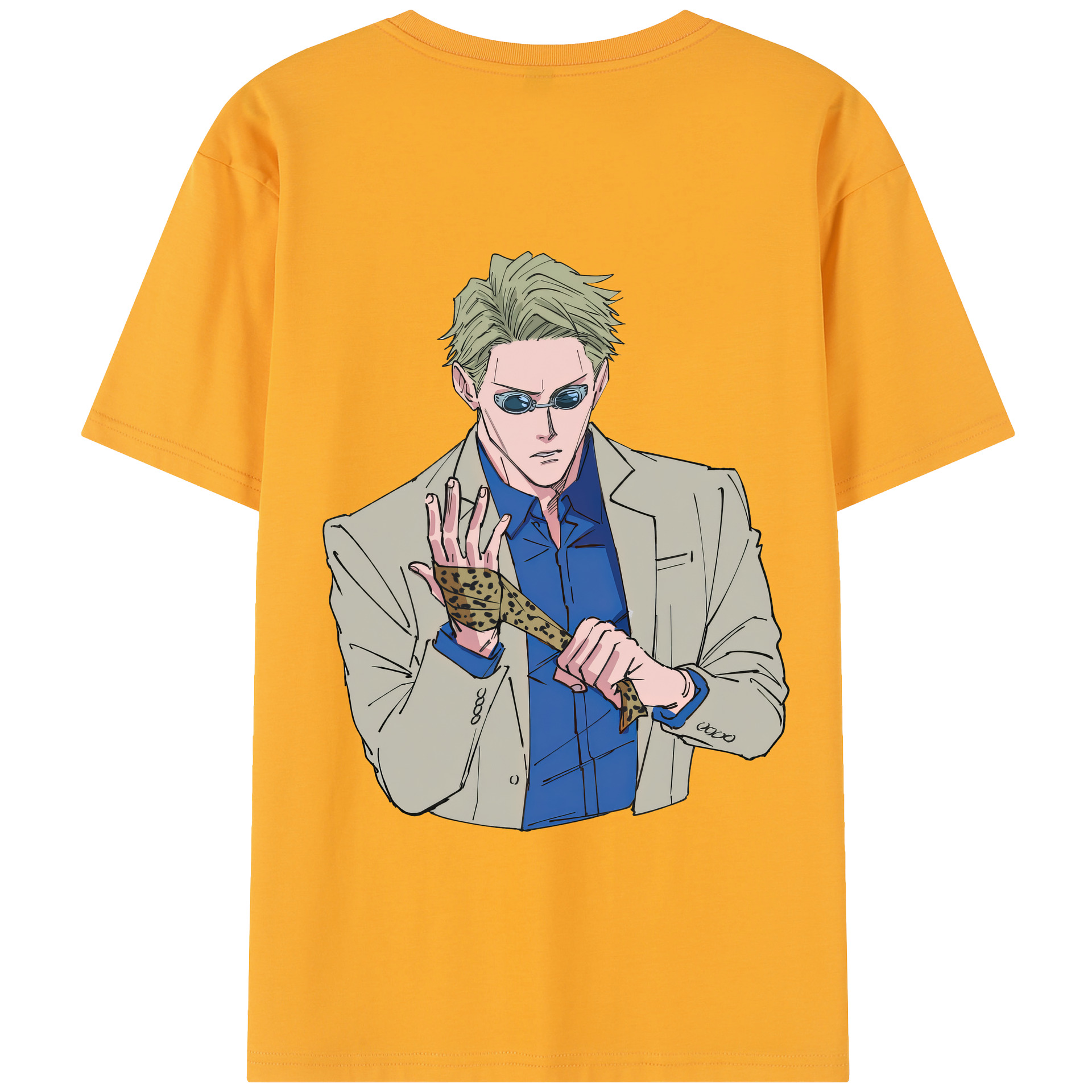 （画像用） 呪術廻戦 Jujutsu Kaisen 綿100％半袖Tシャツ（背面プリント）