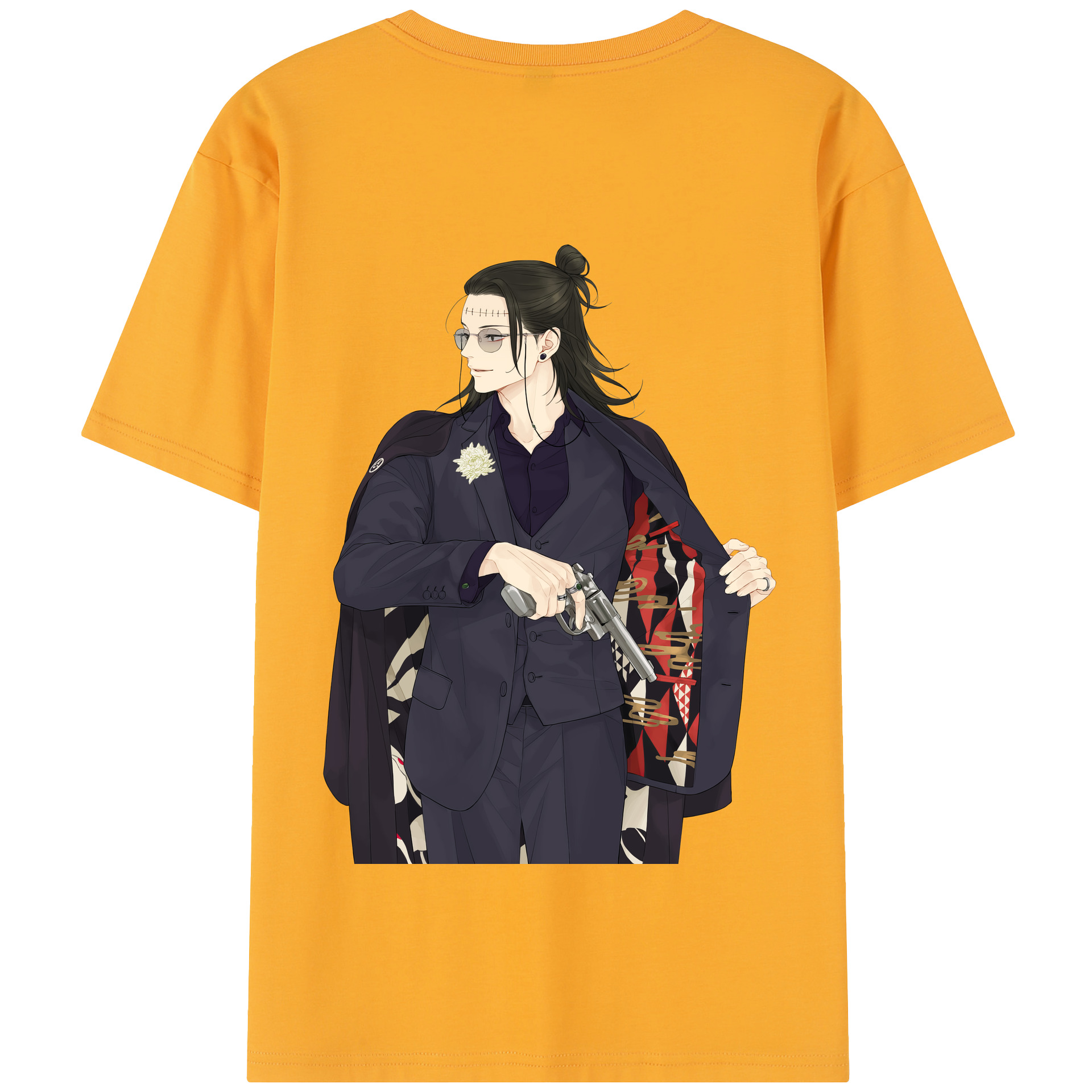 （画像用） 呪術廻戦 Jujutsu Kaisen 綿100％半袖Tシャツ（背面プリント）