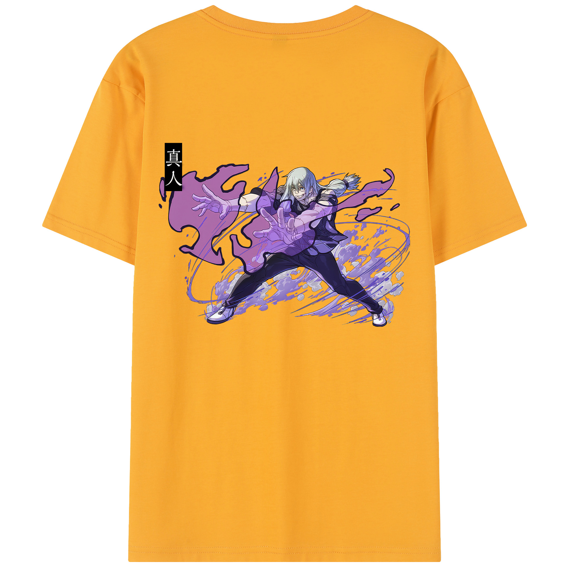 （画像用） 呪術廻戦 Jujutsu Kaisen 綿100％半袖Tシャツ（背面プリント）