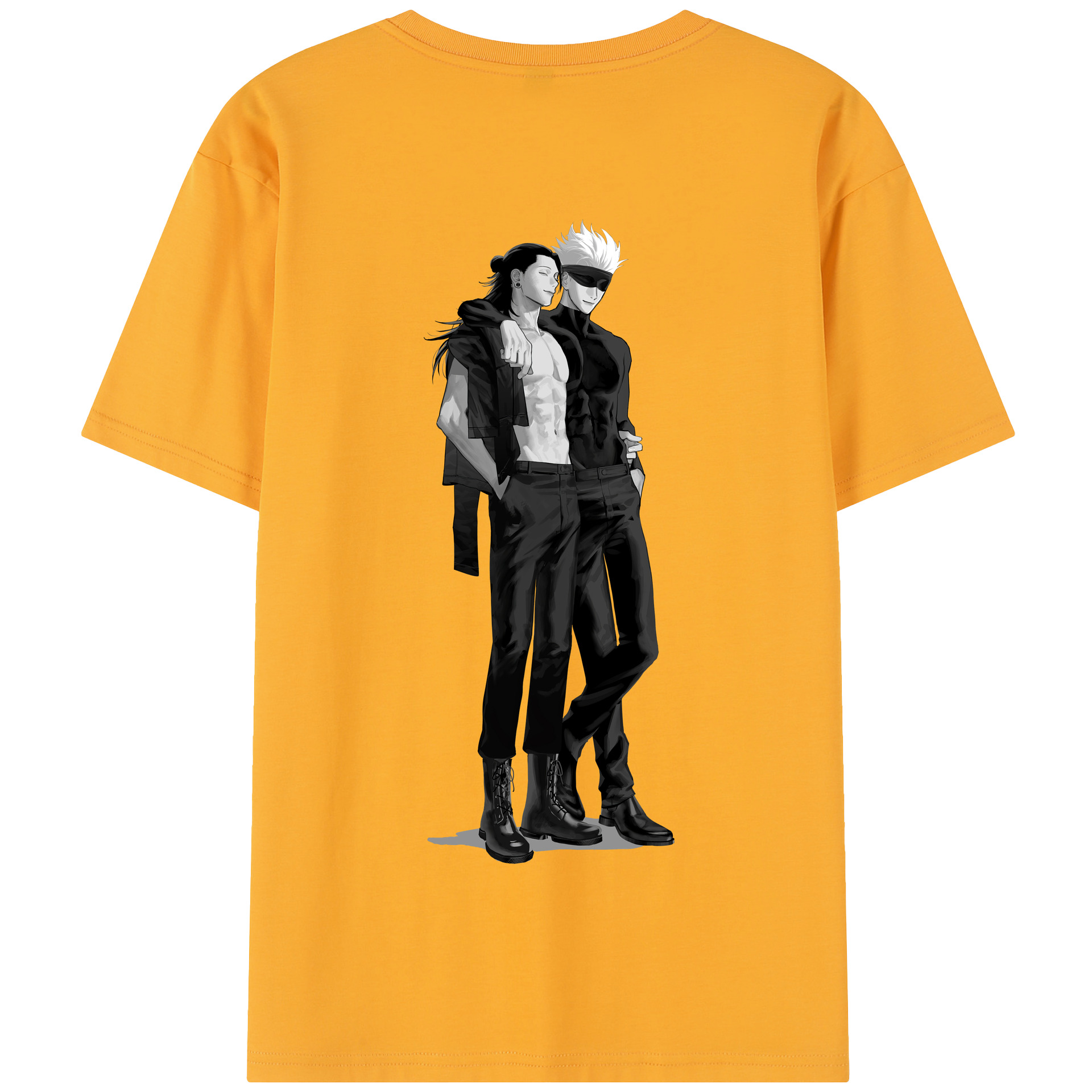 （画像用） 呪術廻戦 Jujutsu Kaisen 綿100％半袖Tシャツ（背面プリント）