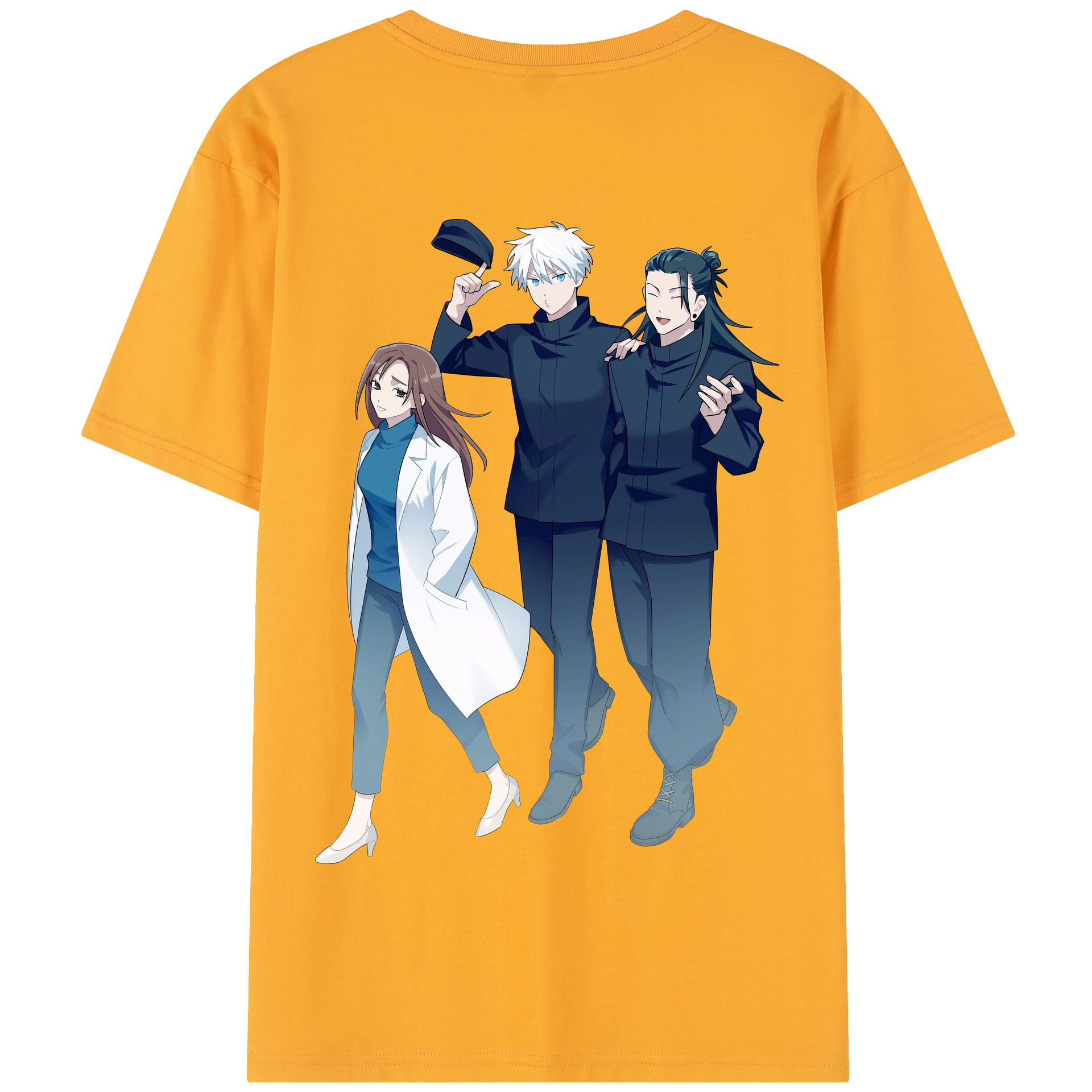 （画像用） 呪術廻戦 Jujutsu Kaisen 綿100％半袖Tシャツ（背面プリント）