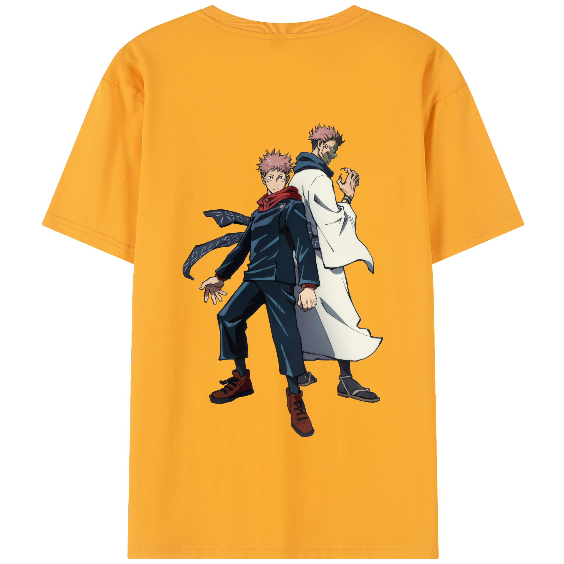 （画像用） 呪術廻戦 Jujutsu Kaisen 綿100％半袖Tシャツ（背面プリント）