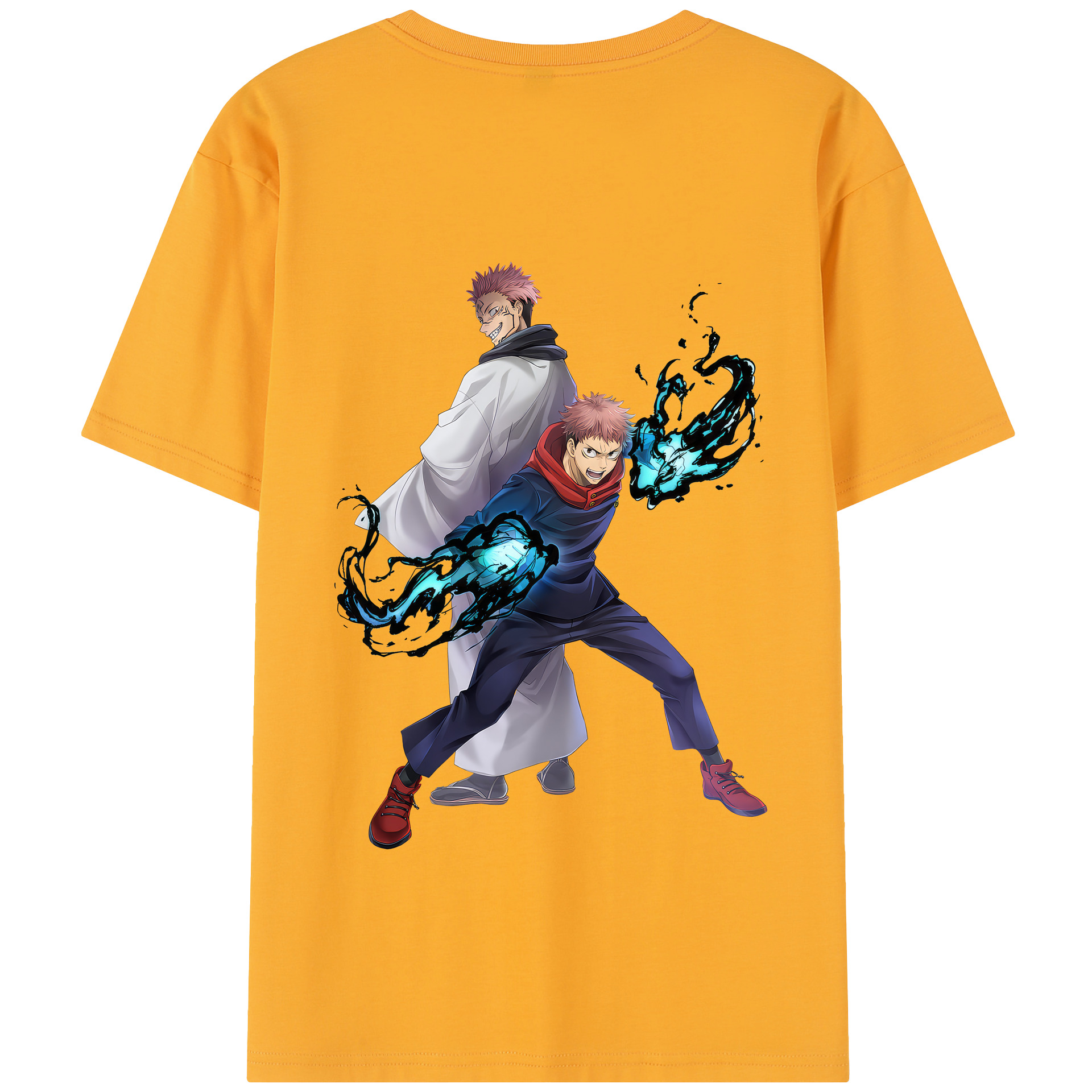 （画像用） 呪術廻戦 Jujutsu Kaisen 綿100％半袖Tシャツ（背面プリント）