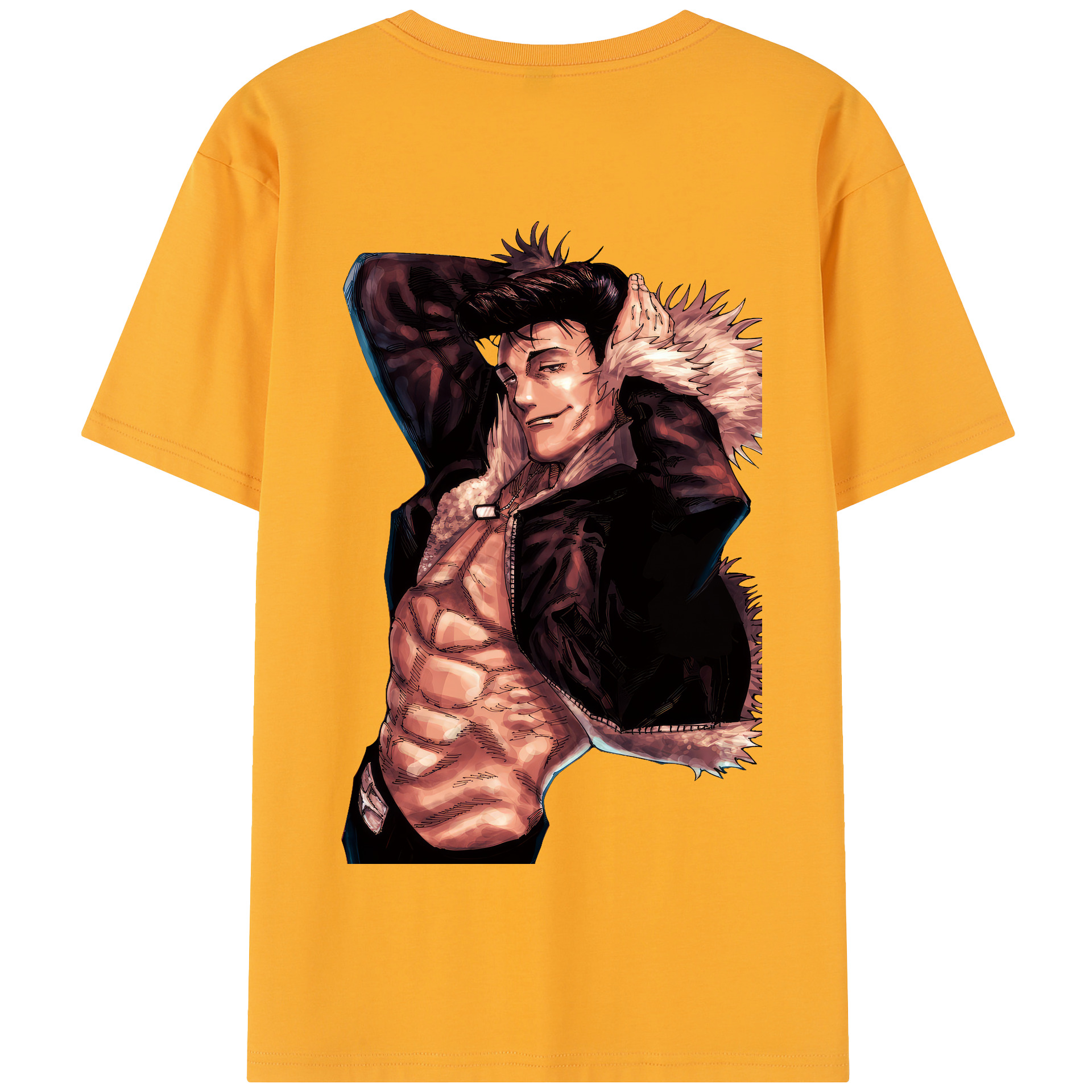 （画像用） 呪術廻戦 Jujutsu Kaisen 綿100％半袖Tシャツ（背面プリント）
