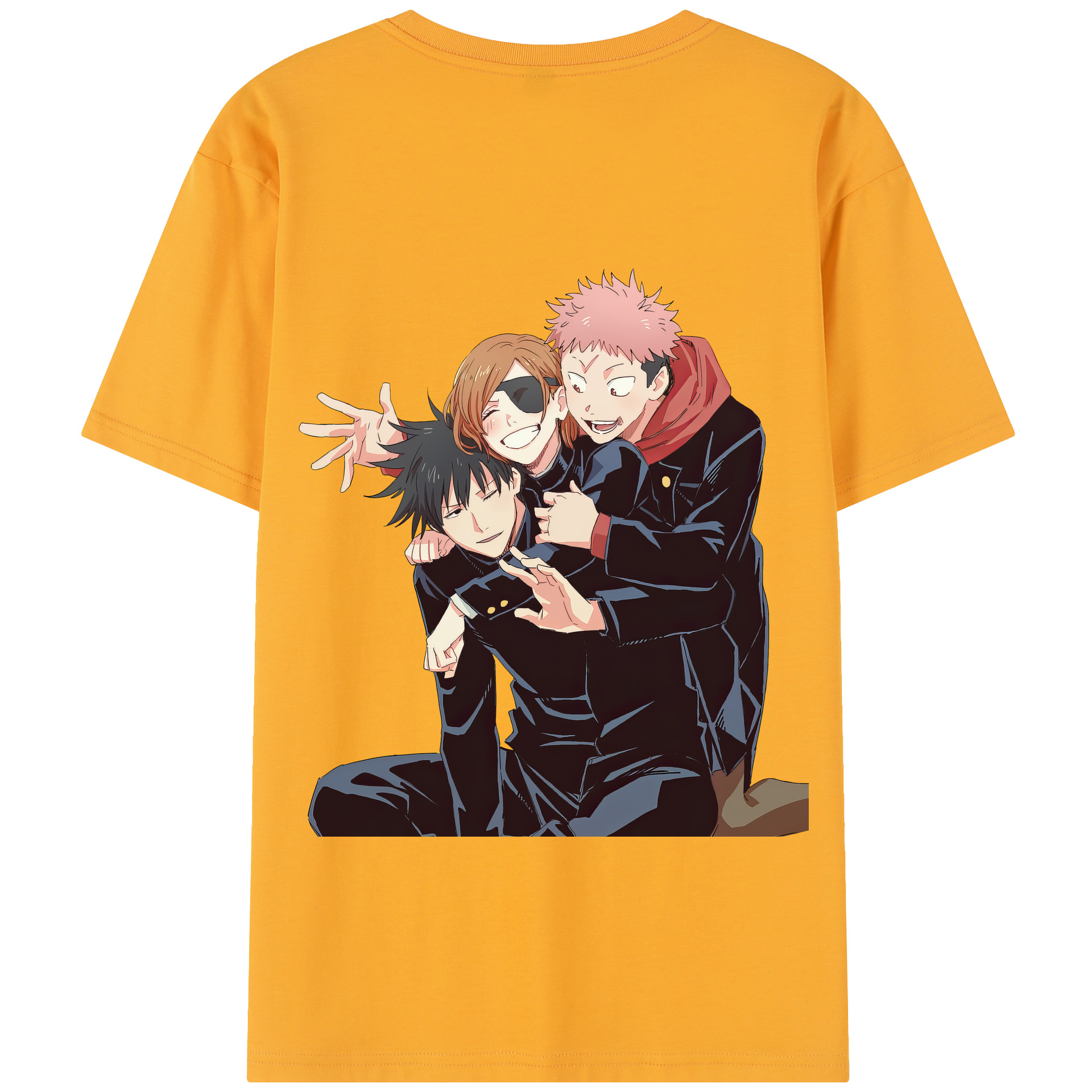 （画像用） 呪術廻戦 Jujutsu Kaisen 綿100％半袖Tシャツ（背面プリント）