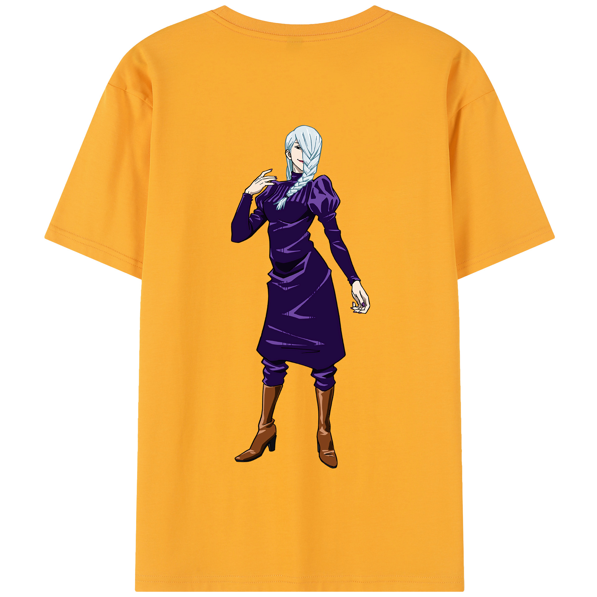 （画像用） 呪術廻戦 Jujutsu Kaisen 綿100％半袖Tシャツ（背面プリント）