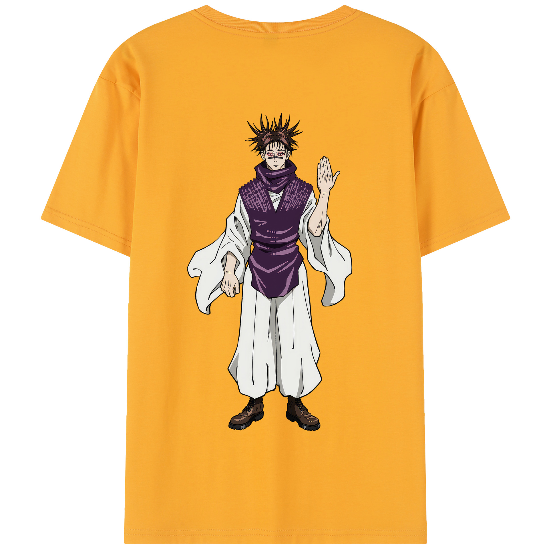（画像用） 呪術廻戦 Jujutsu Kaisen 綿100％半袖Tシャツ（背面プリント）