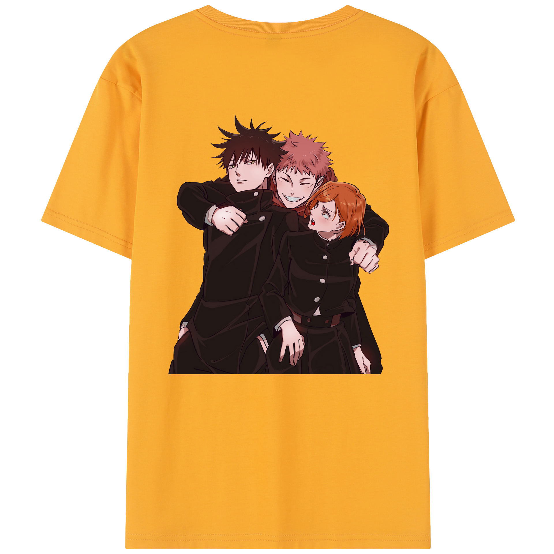 （画像用） 呪術廻戦 Jujutsu Kaisen 綿100％半袖Tシャツ（背面プリント）