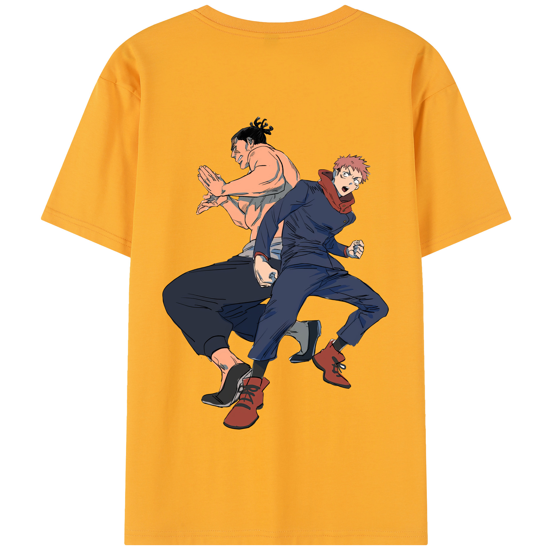 （画像用） 呪術廻戦 Jujutsu Kaisen 綿100％半袖Tシャツ（背面プリント）
