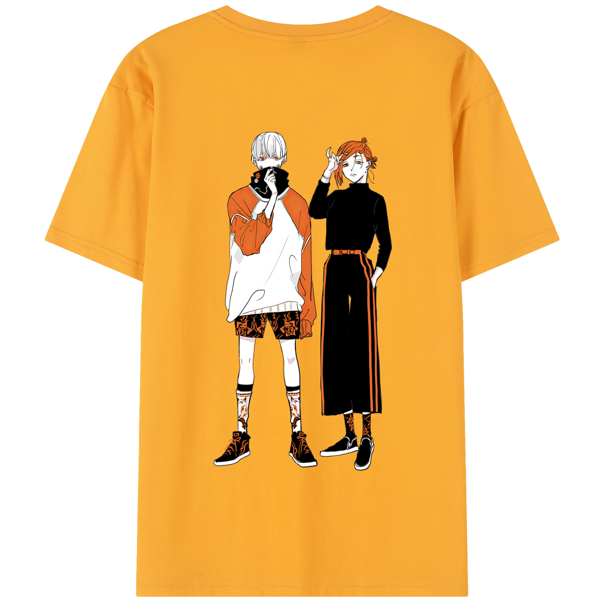 （画像用） 呪術廻戦 Jujutsu Kaisen 綿100％半袖Tシャツ（背面プリント）