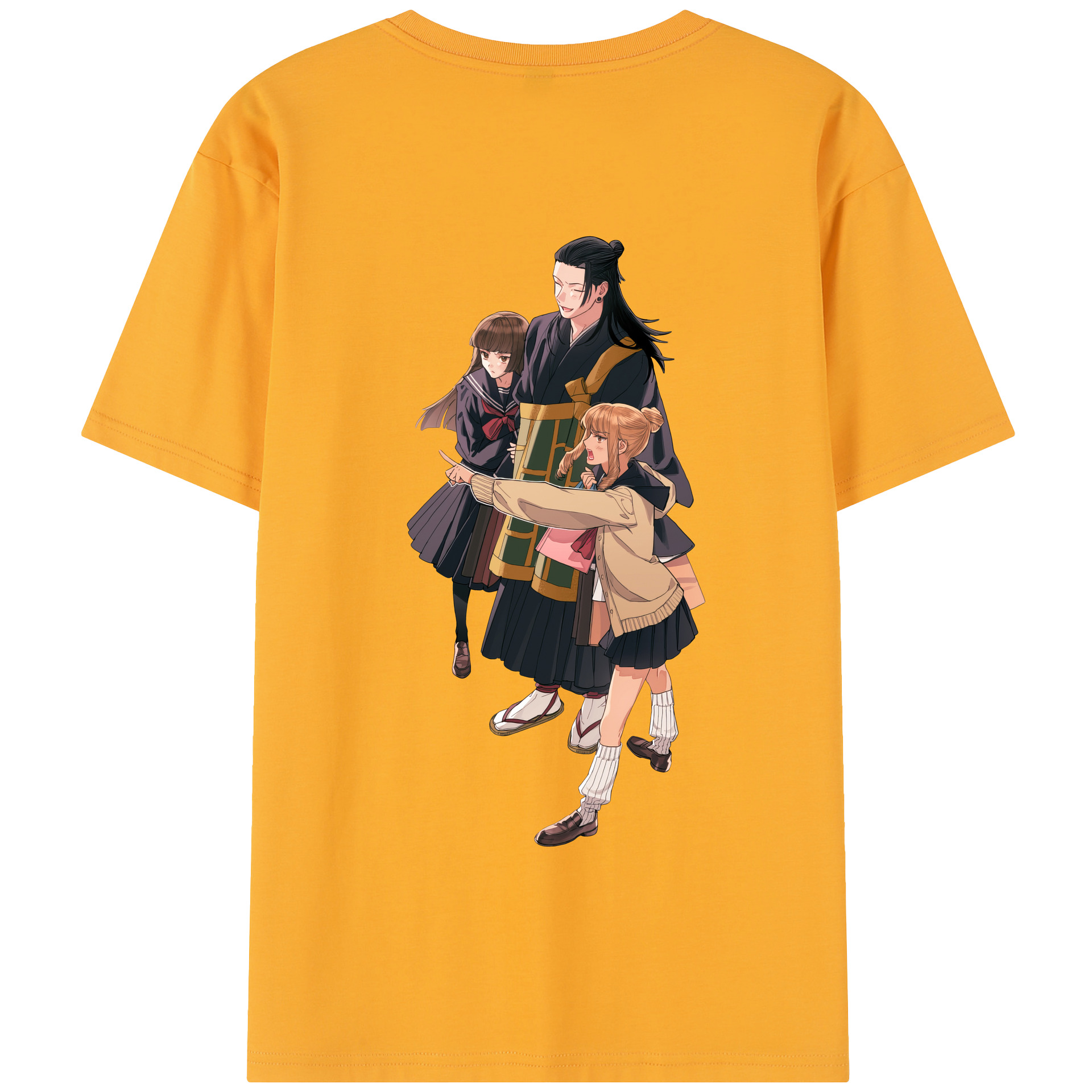 （画像用） 呪術廻戦 Jujutsu Kaisen 綿100％半袖Tシャツ（背面プリント）