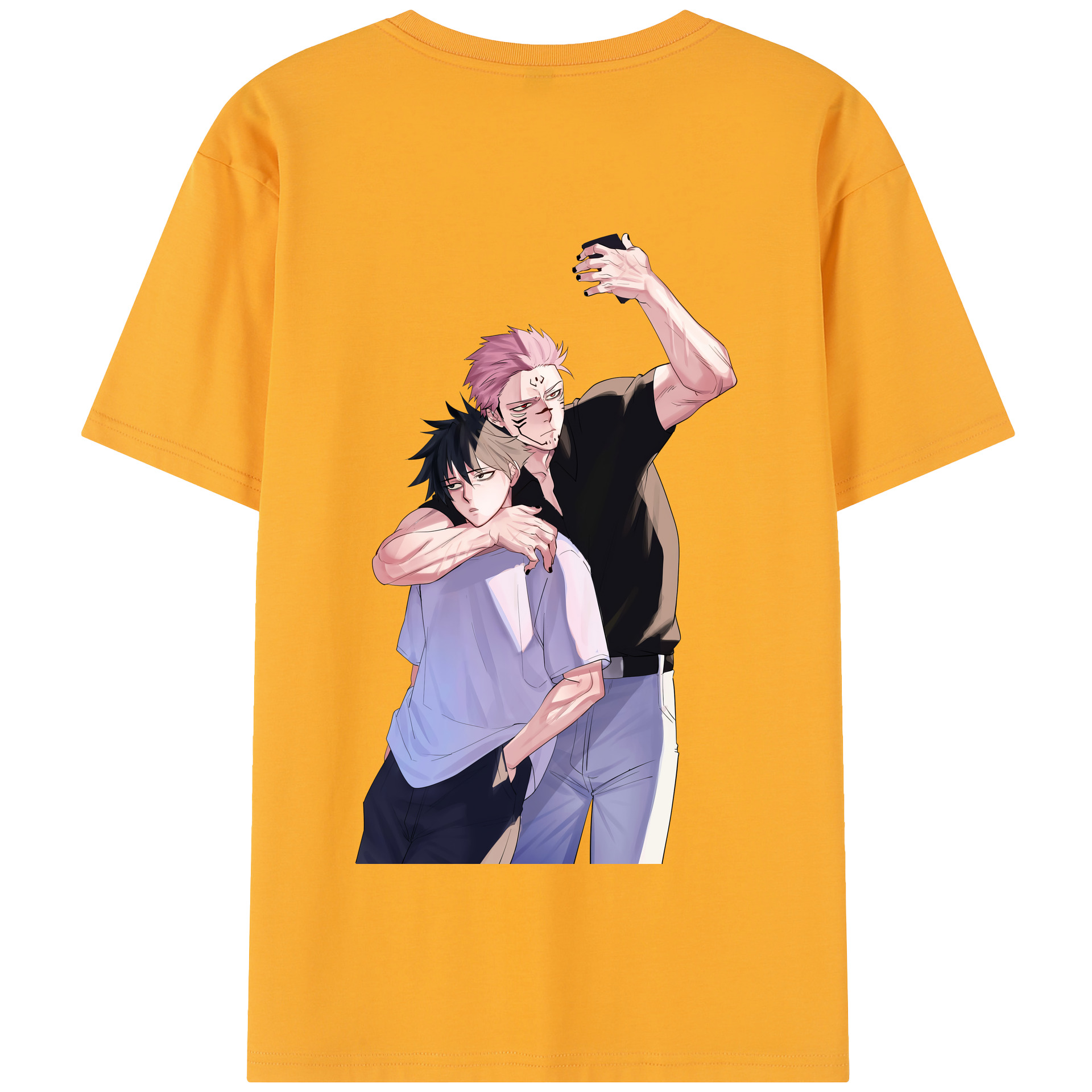 （画像用） 呪術廻戦 Jujutsu Kaisen 綿100％半袖Tシャツ（背面プリント）