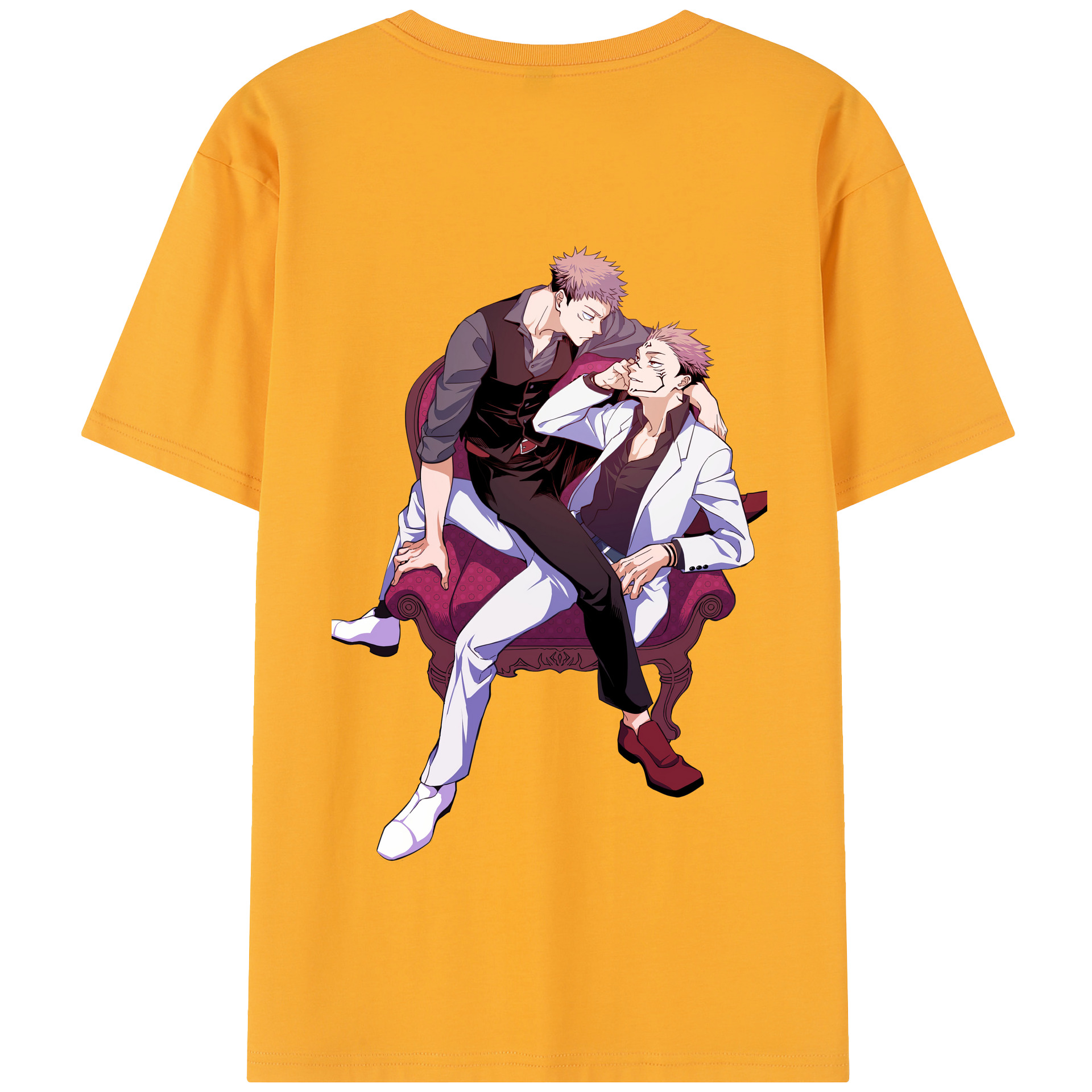 （画像用） 呪術廻戦 Jujutsu Kaisen 綿100％半袖Tシャツ（背面プリント）