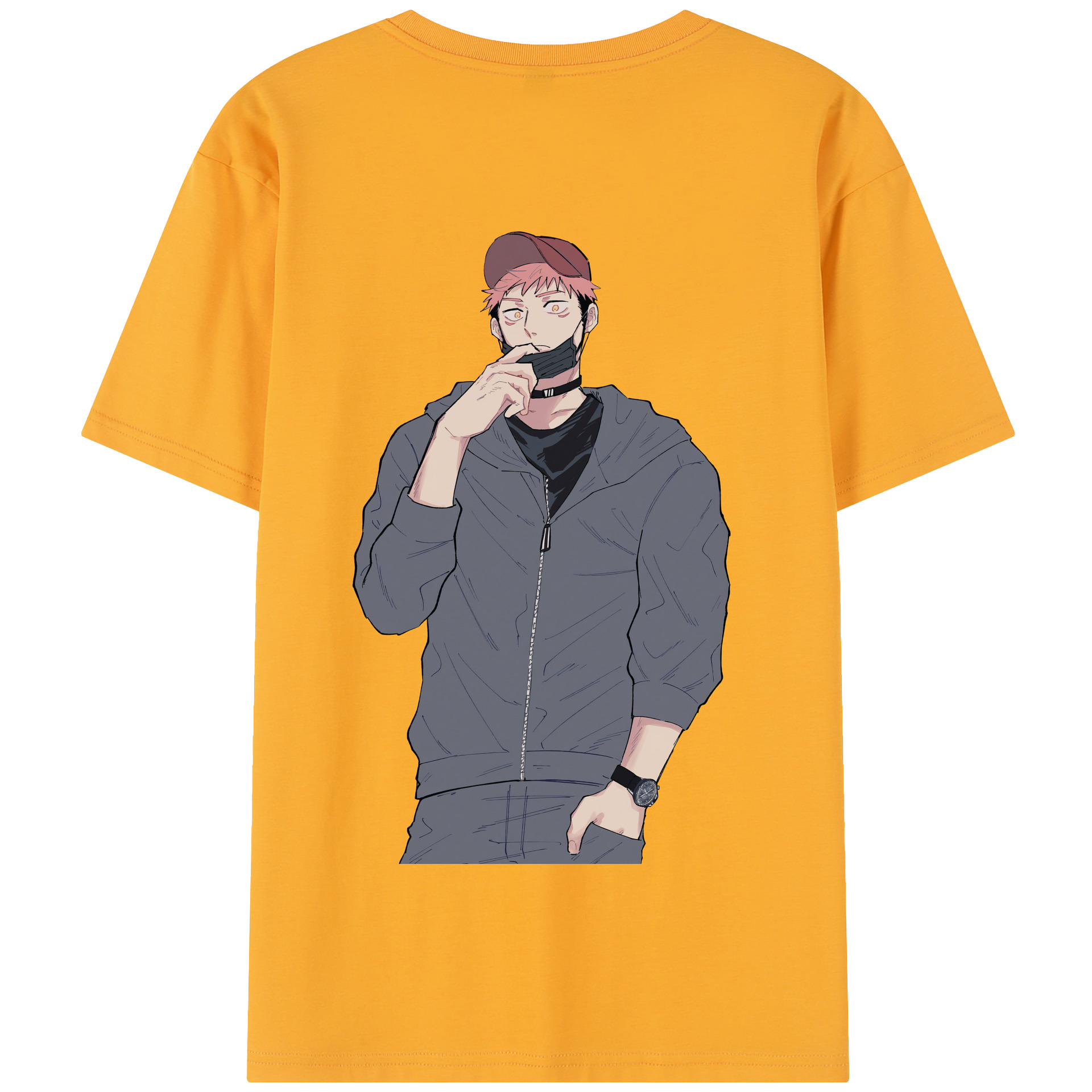 （画像用） 呪術廻戦 Jujutsu Kaisen 綿100％半袖Tシャツ（背面プリント）