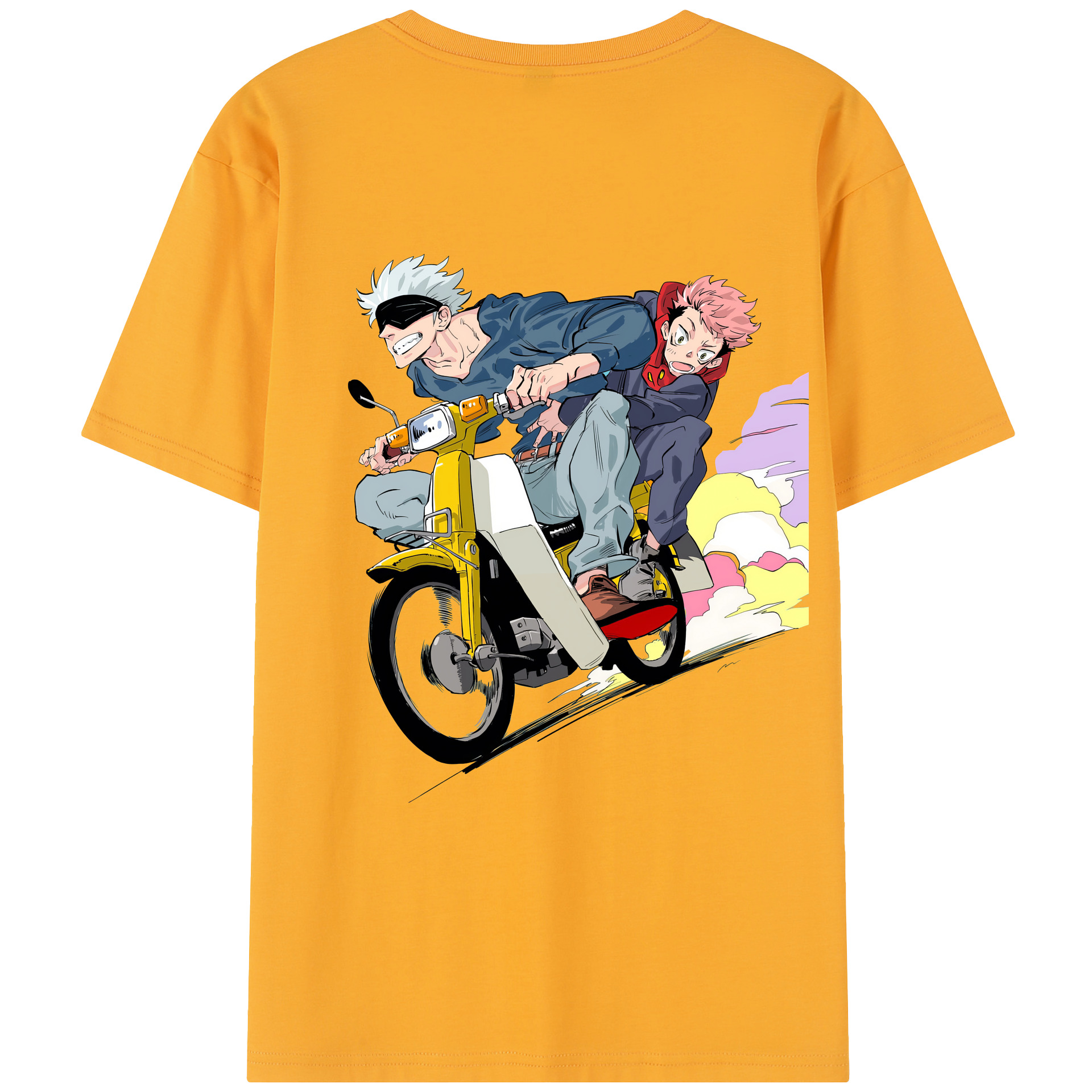 （画像用） 呪術廻戦 Jujutsu Kaisen 綿100％半袖Tシャツ（背面プリント）
