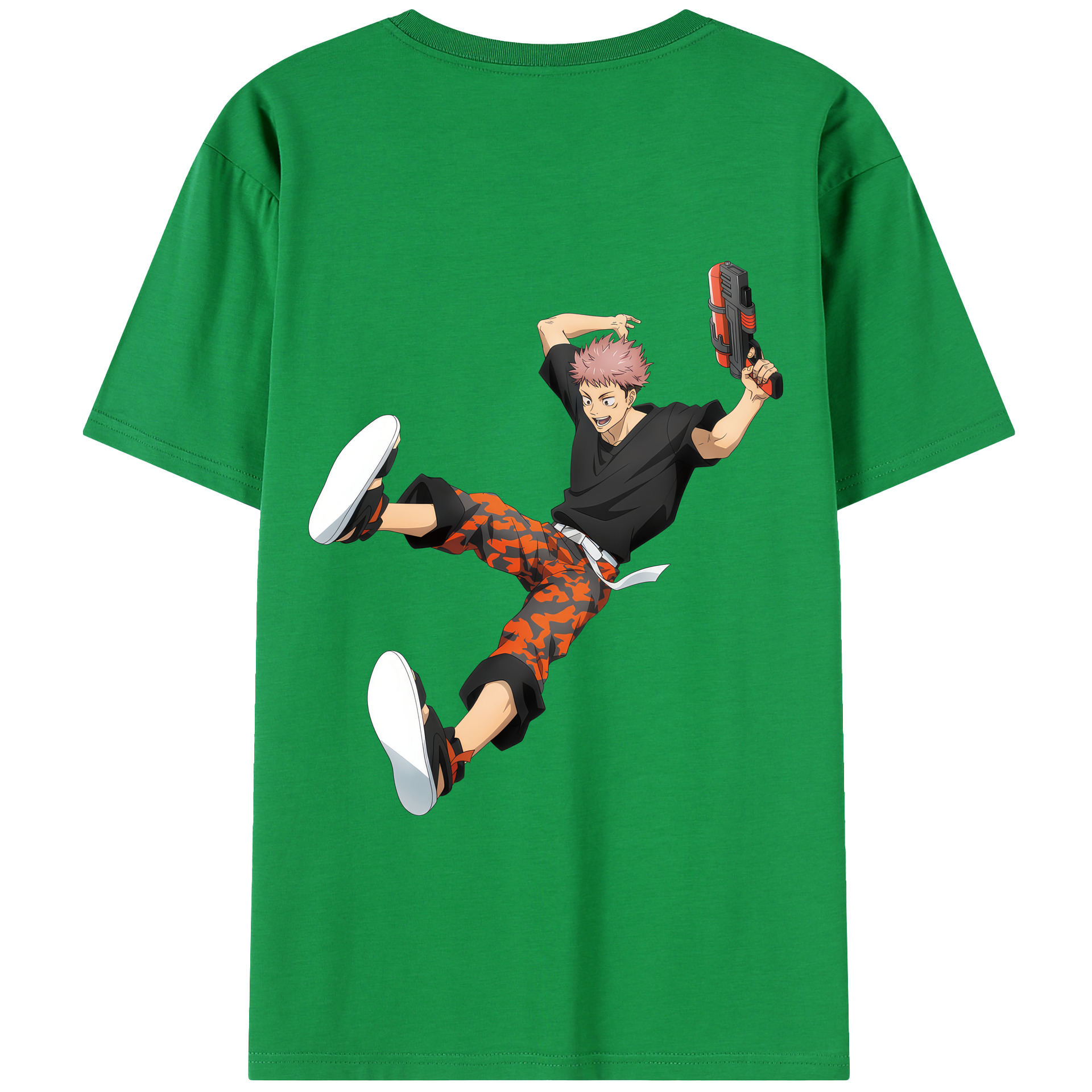 （画像用） 呪術廻戦 Jujutsu Kaisen 綿100％半袖Tシャツ（背面プリント）