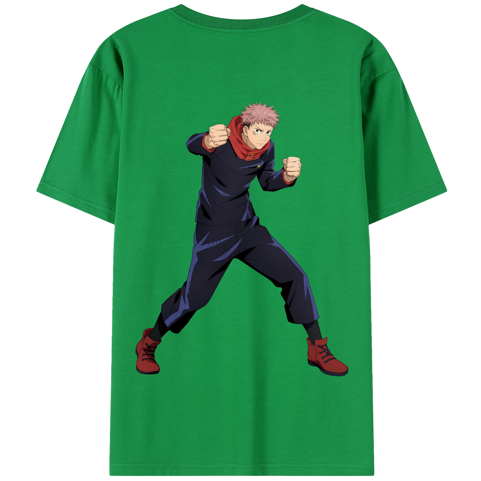 （画像用） 呪術廻戦 Jujutsu Kaisen 綿100％半袖Tシャツ（背面プリント）