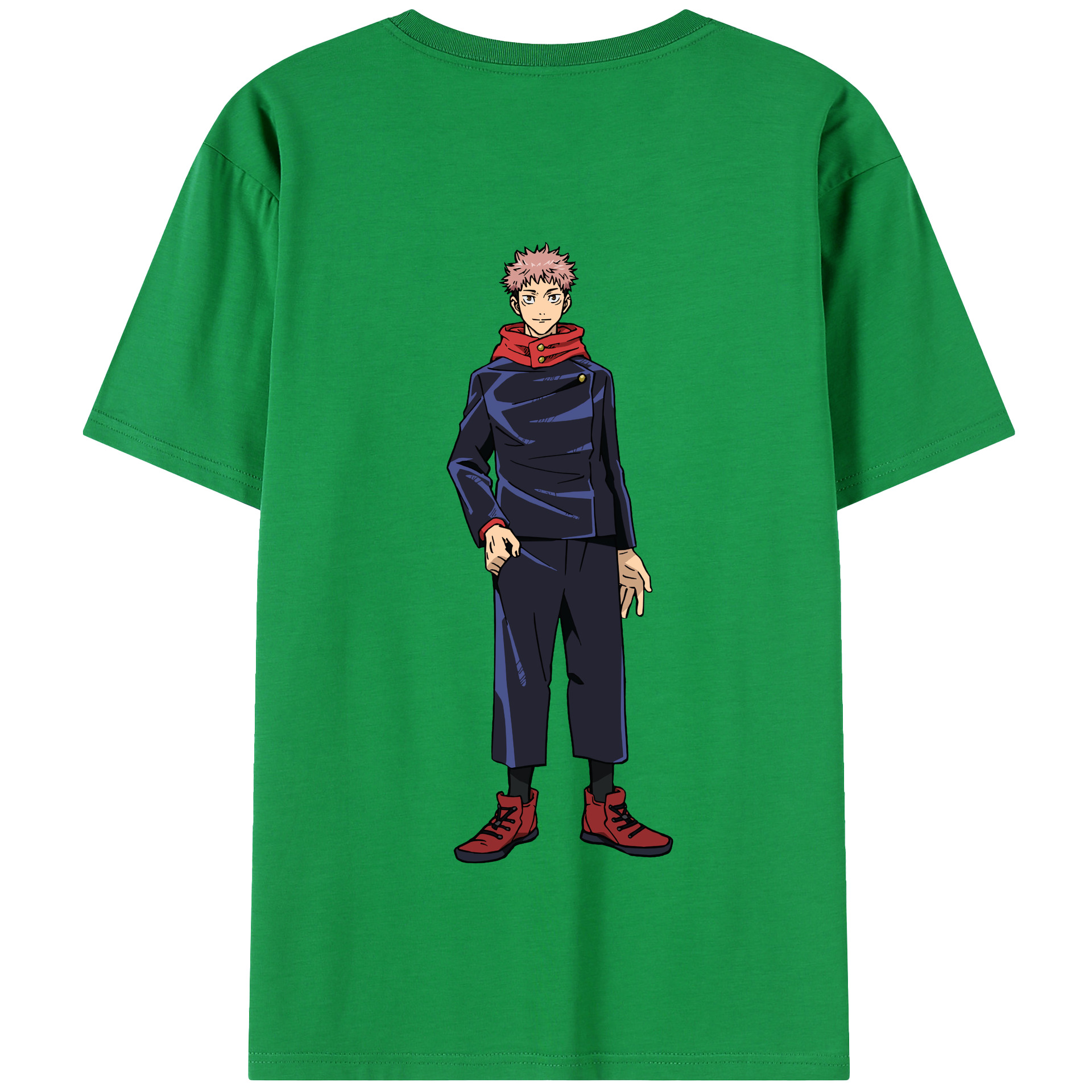 （画像用） 呪術廻戦 Jujutsu Kaisen 綿100％半袖Tシャツ（背面プリント）