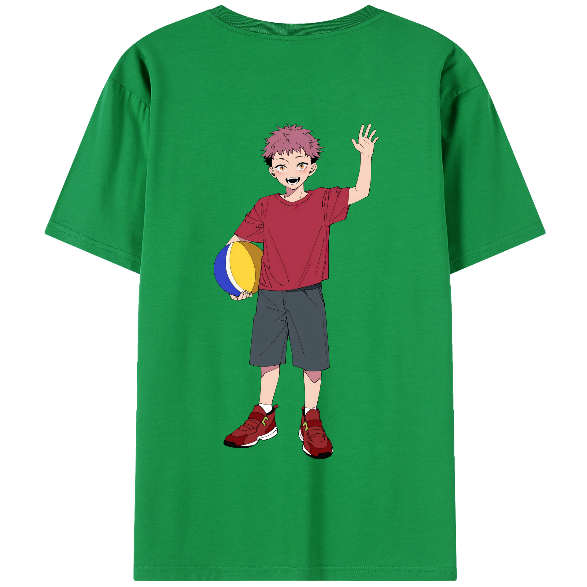 （画像用） 呪術廻戦 Jujutsu Kaisen 綿100％半袖Tシャツ（背面プリント）