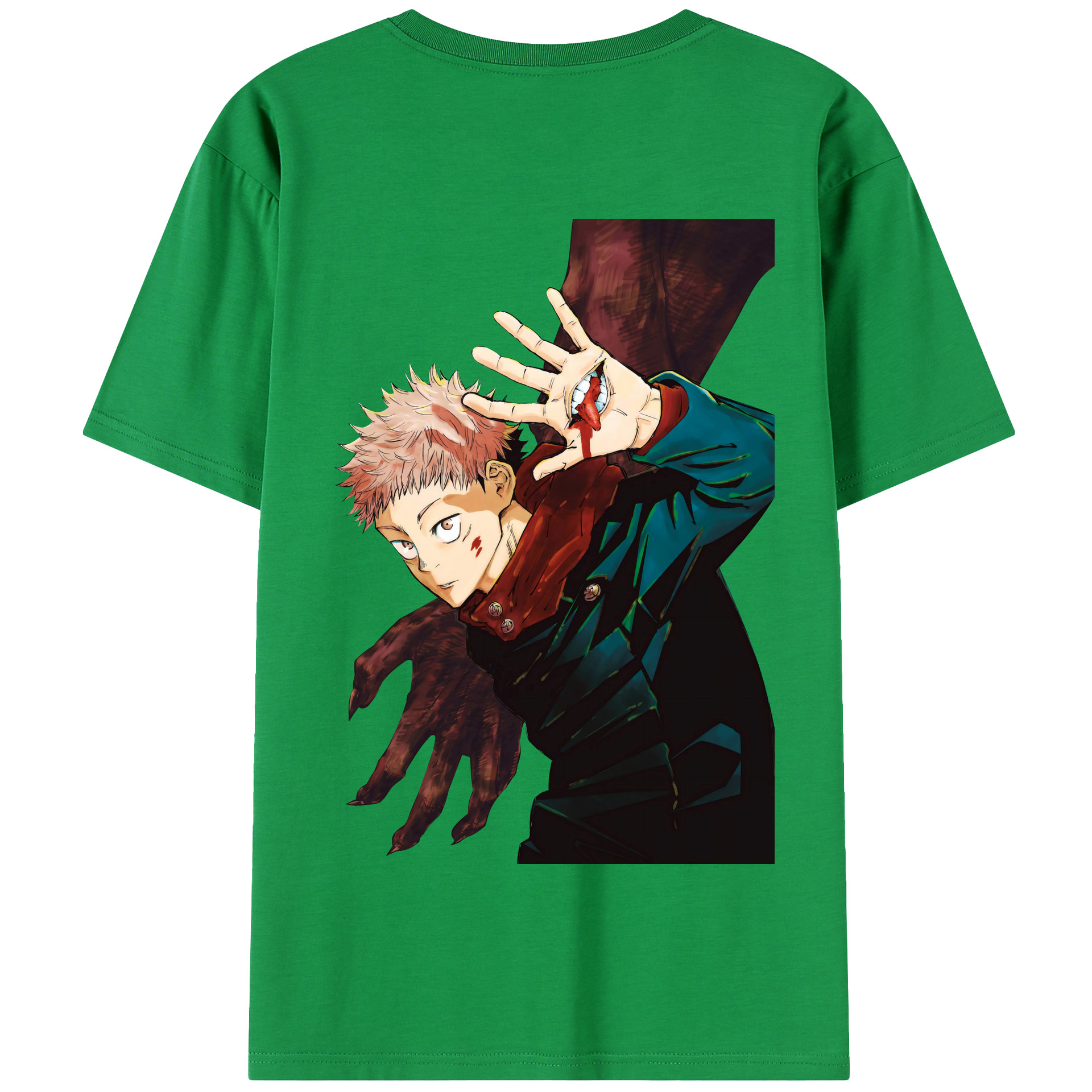 （画像用） 呪術廻戦 Jujutsu Kaisen 綿100％半袖Tシャツ（背面プリント）