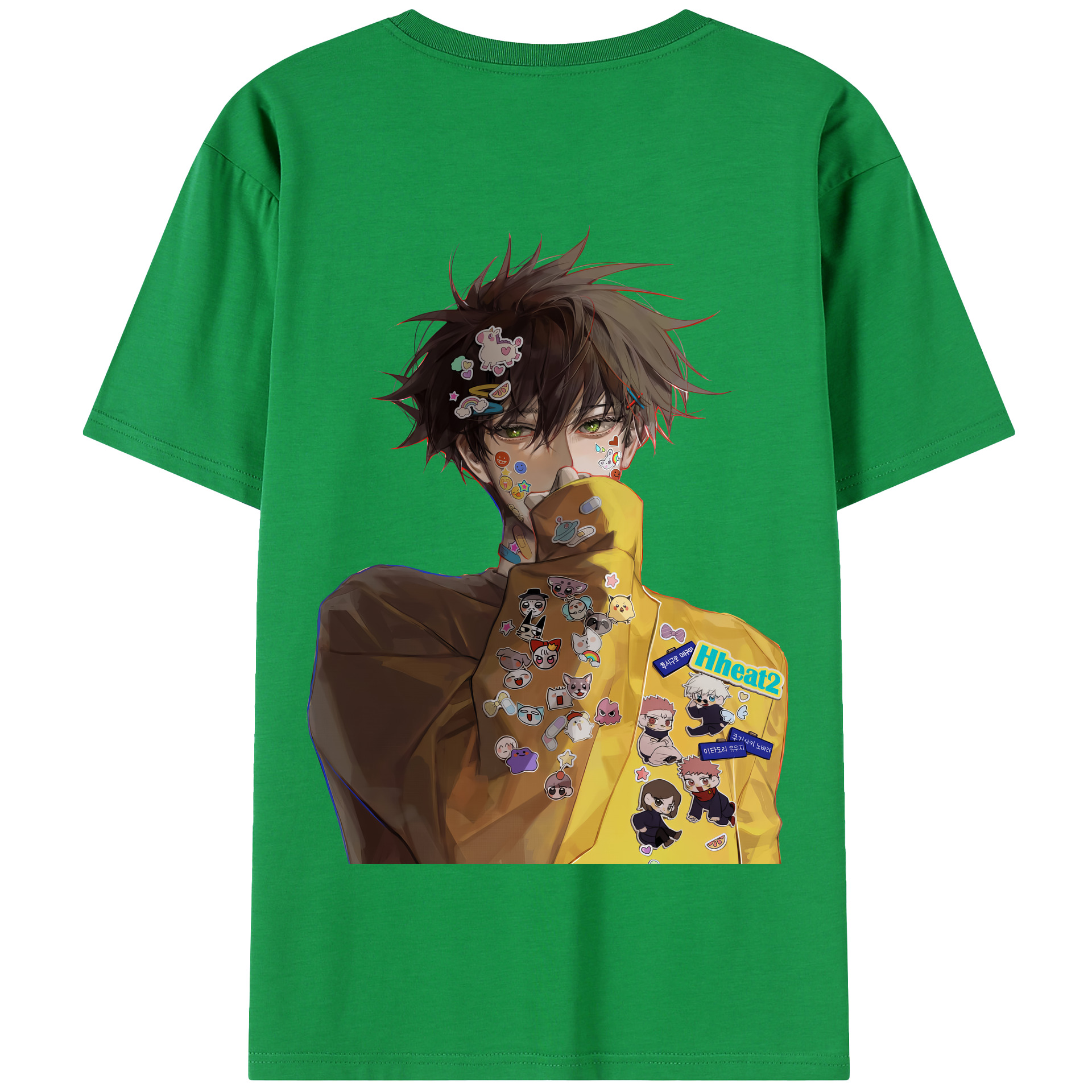 （画像用） 呪術廻戦 Jujutsu Kaisen 綿100％半袖Tシャツ（背面プリント）