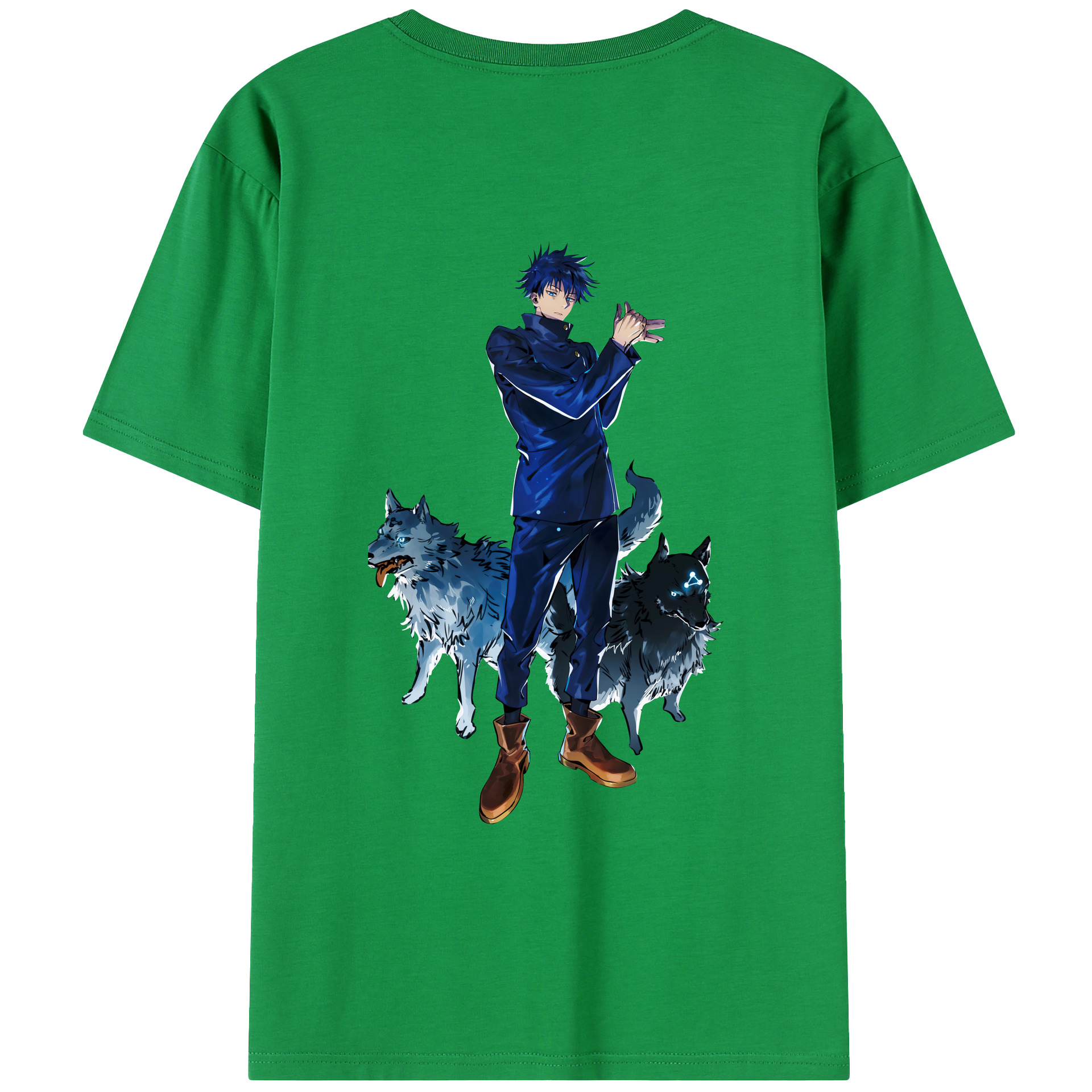 （画像用） 呪術廻戦 Jujutsu Kaisen 綿100％半袖Tシャツ（背面プリント）